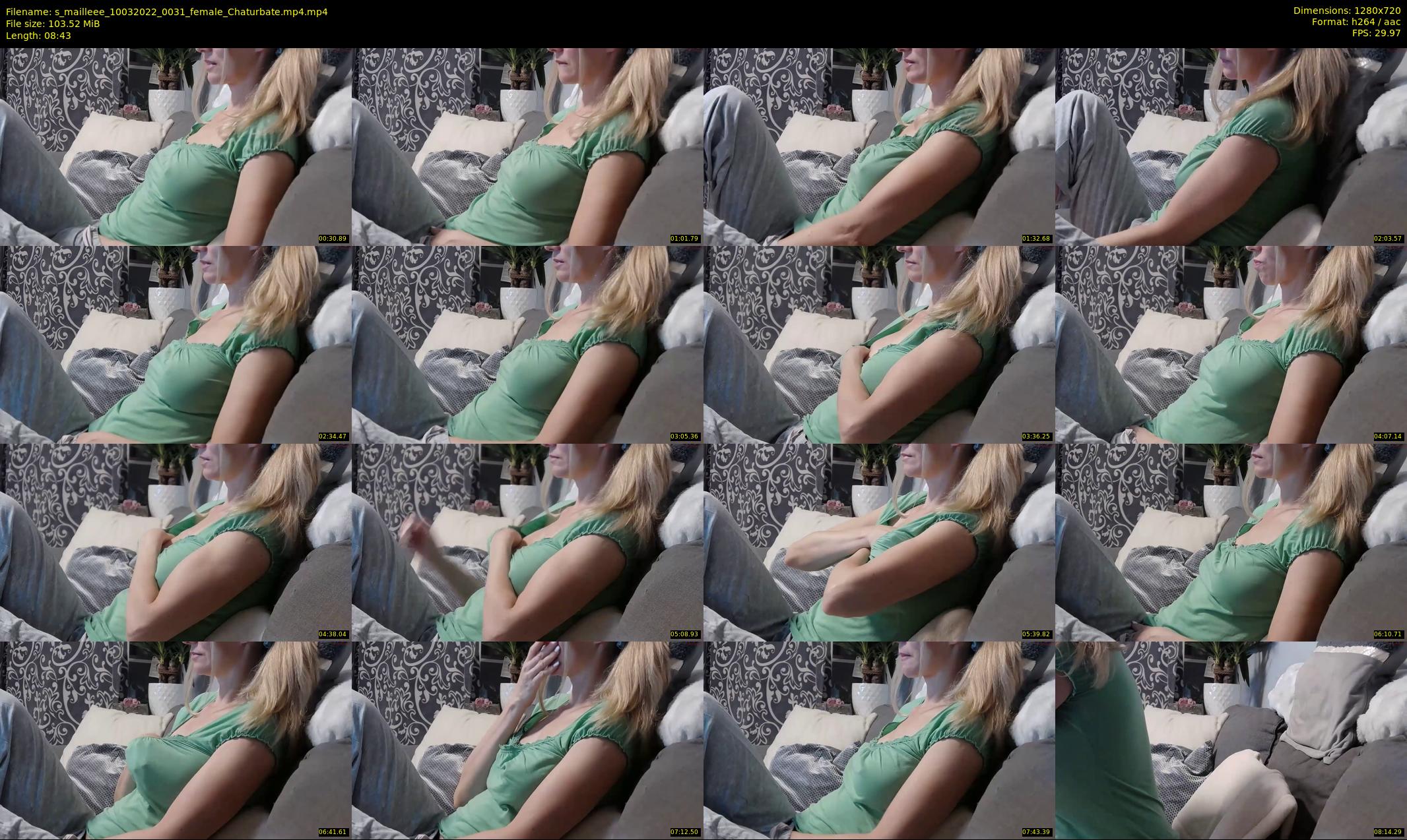s_mailleee — 9 minute Chaturbate female cam show recording, 720p, Mar 10, 2022