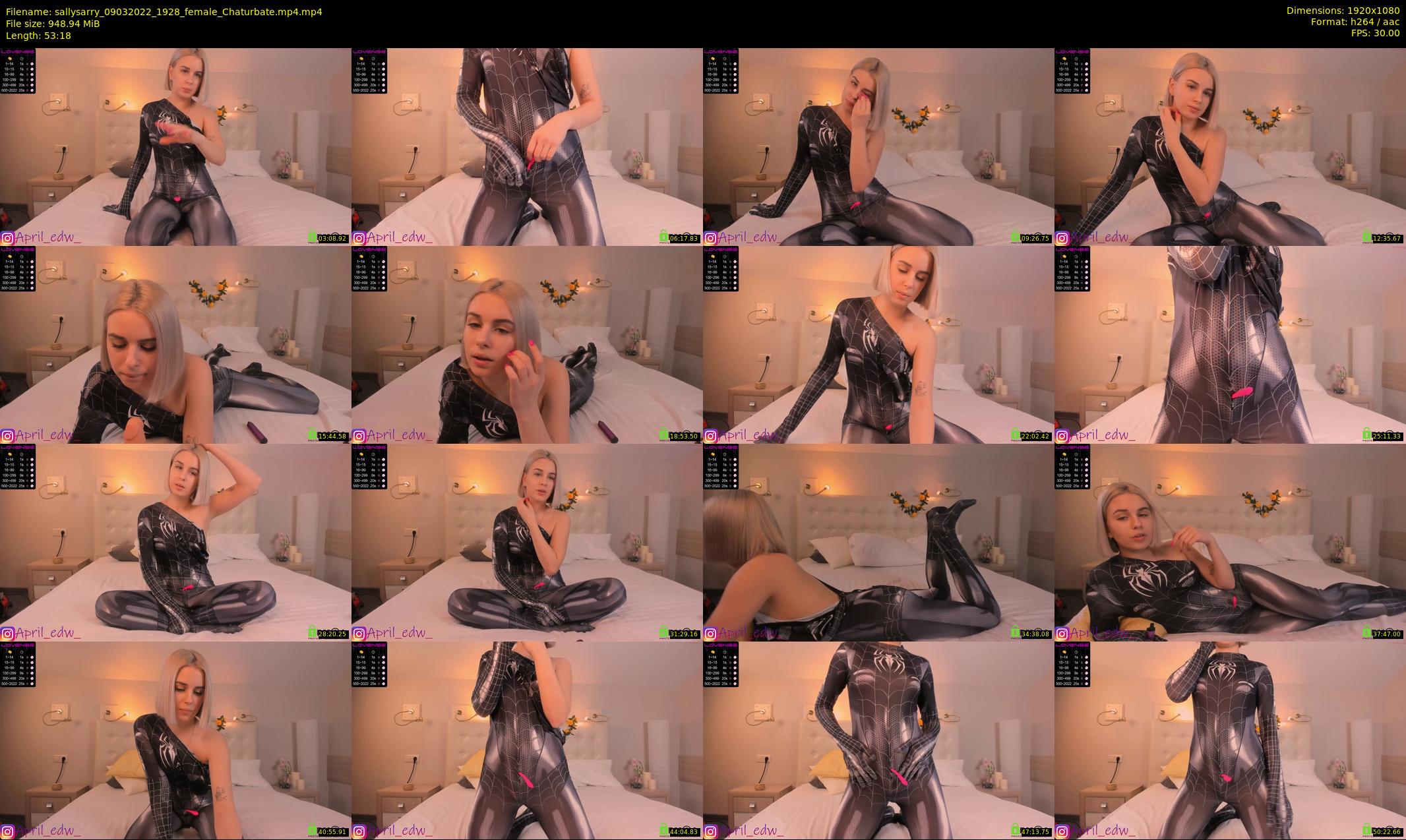 sallysarry — 54 minute Chaturbate couple cam show recording, 1080p, Mar 9, 2022