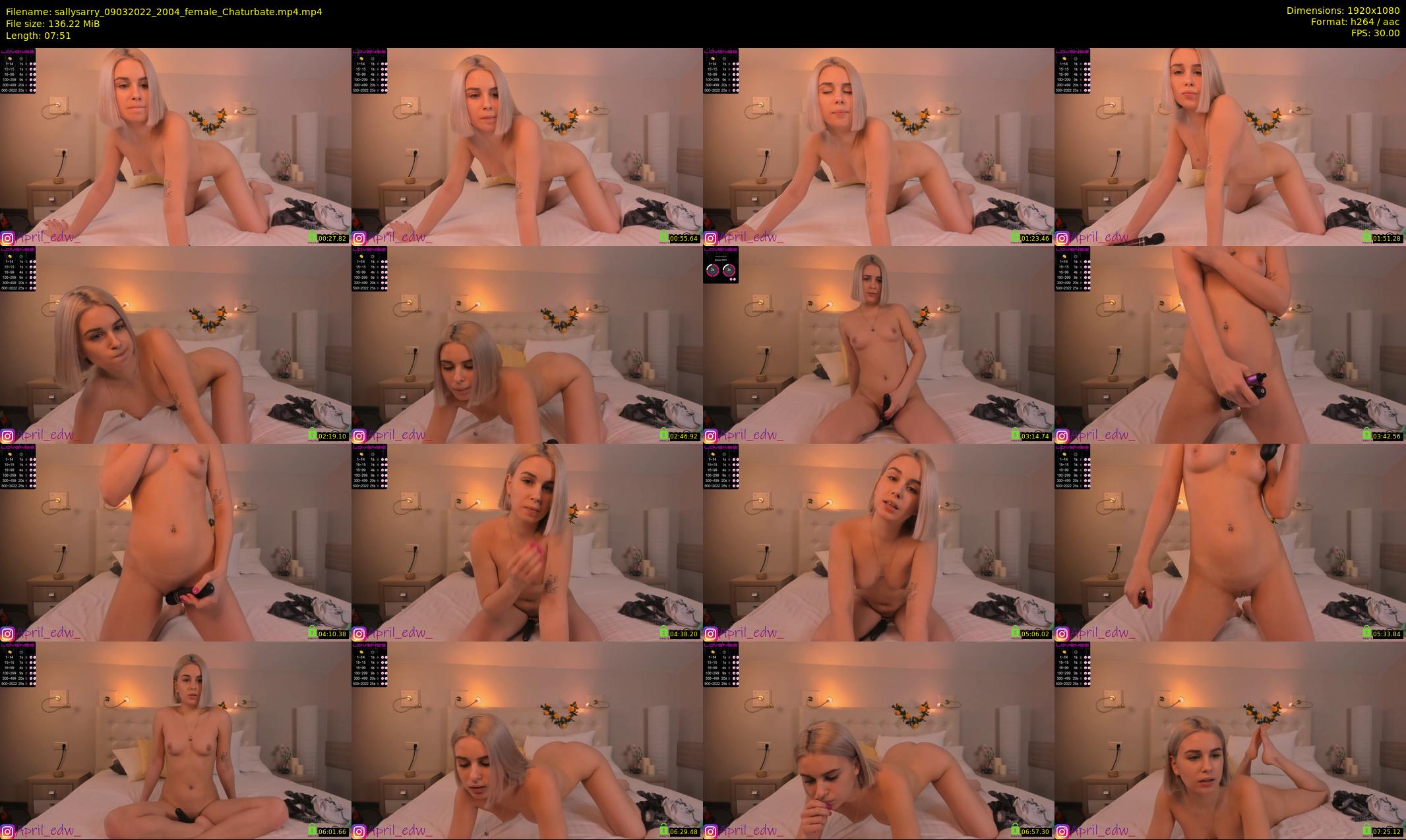 sallysarry — 8 minute Chaturbate couple cam show recording, 1080p, Mar 9, 2022