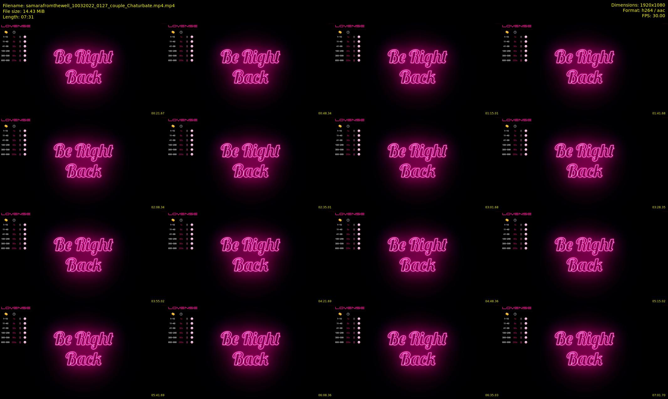 samarafromthewell — 8 minute Chaturbate female cam show recording, 1080p, Mar 10, 2022