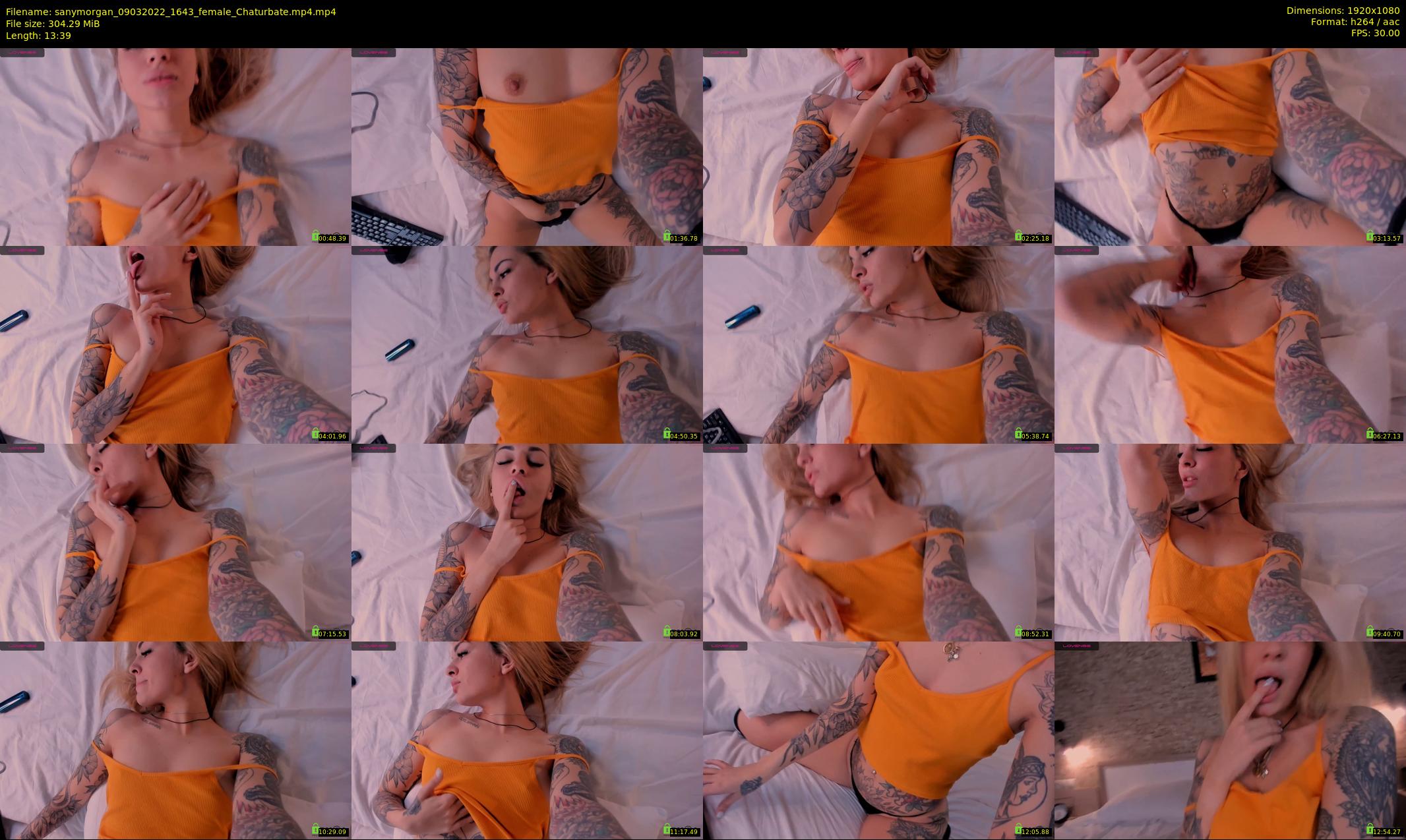 sanymorgan — 14 minute Chaturbate couple cam show recording, 1080p, Mar 9, 2022