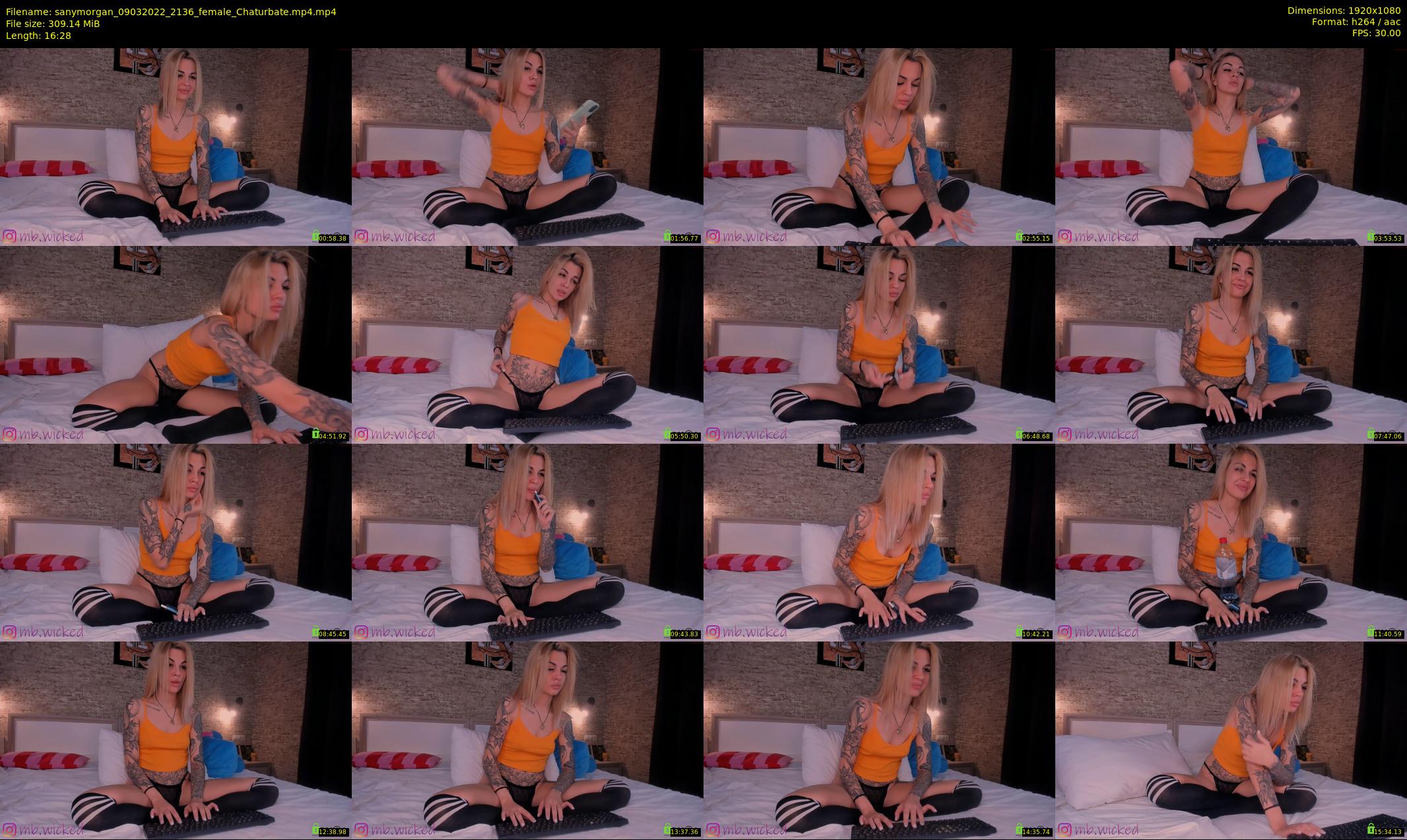 sanymorgan — 17 minute Chaturbate couple cam show recording, 1080p, Mar 9, 2022
