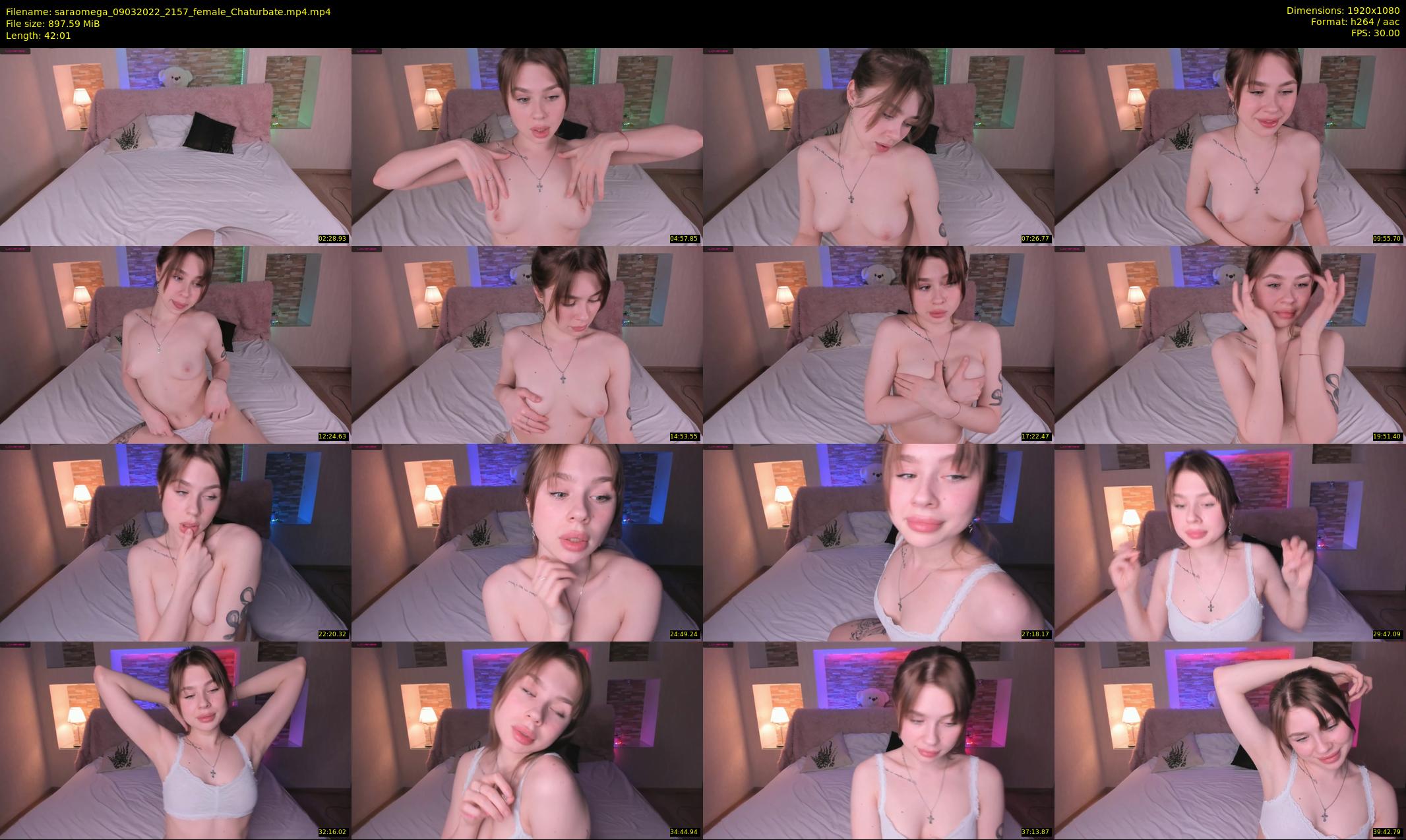 saraomega — 43 minute Chaturbate couple cam show recording, 1080p, Mar 9, 2022
