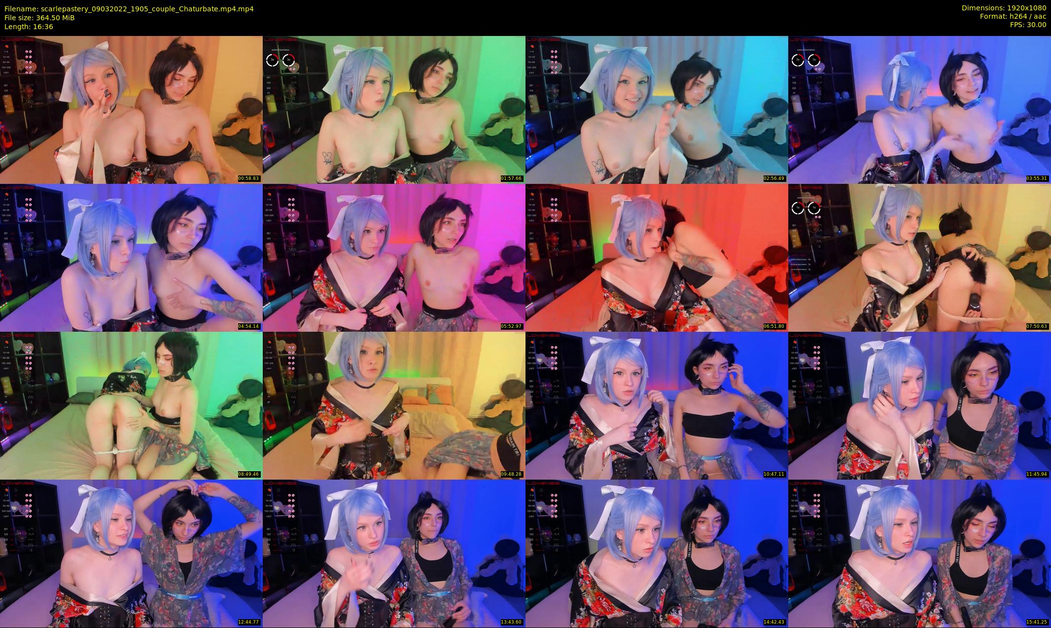 scarlepastery — 17 minute Chaturbate couple cam show recording, 1080p, Mar 9, 2022