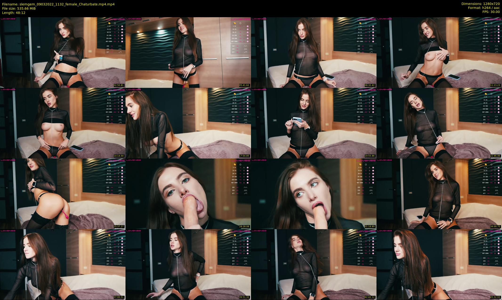 slemgem — 49 minute Chaturbate couple cam show recording, 720p, Mar 9, 2022