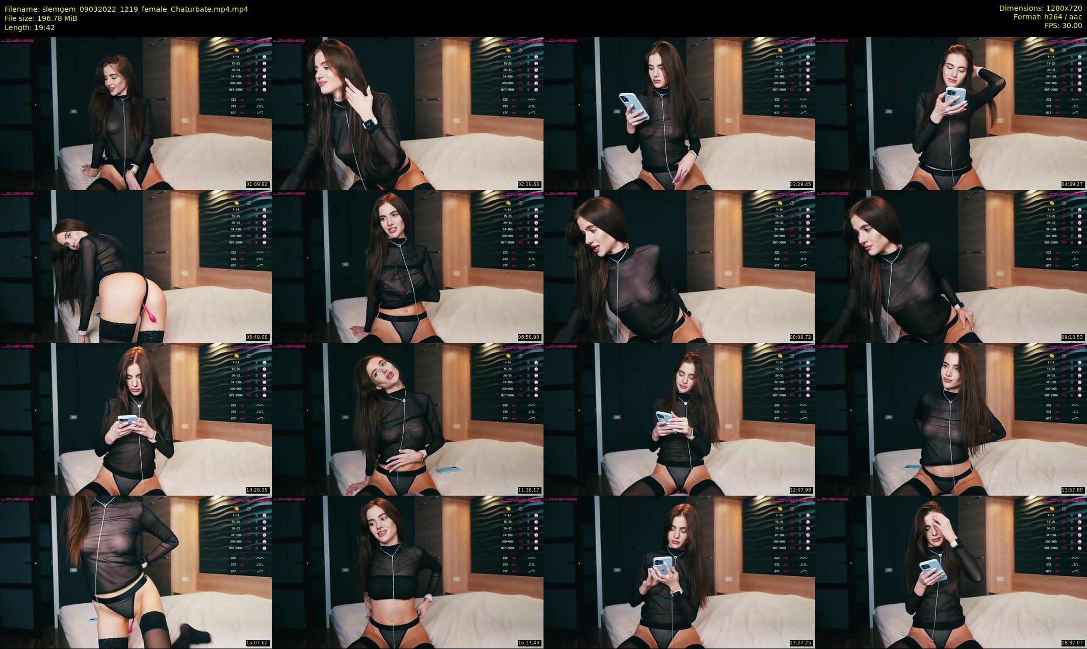 slemgem — 20 minute Chaturbate couple cam show recording, 720p, Mar 9, 2022