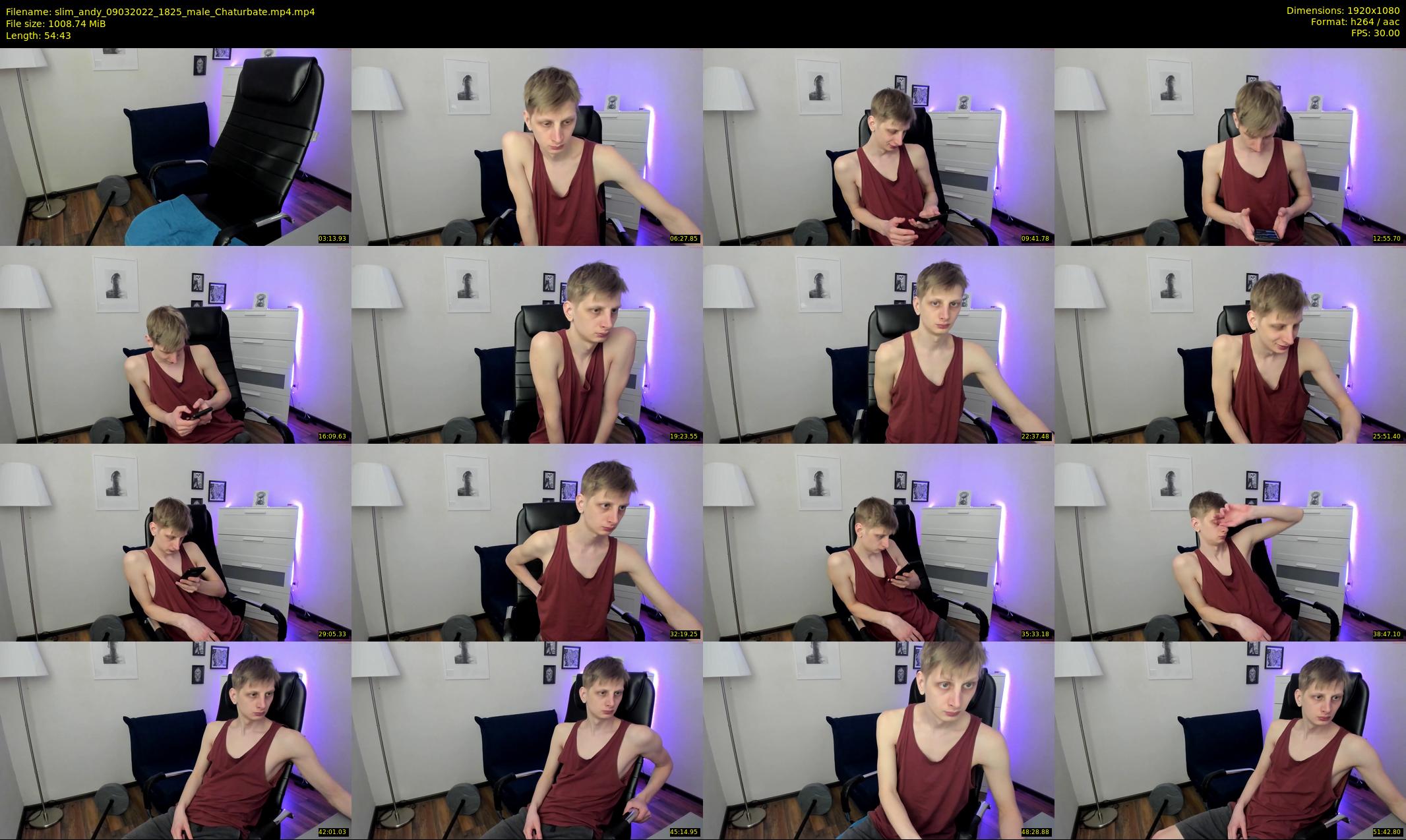 slim_andy — 55 minute Chaturbate male cam show recording, 1080p, Mar 9, 2022