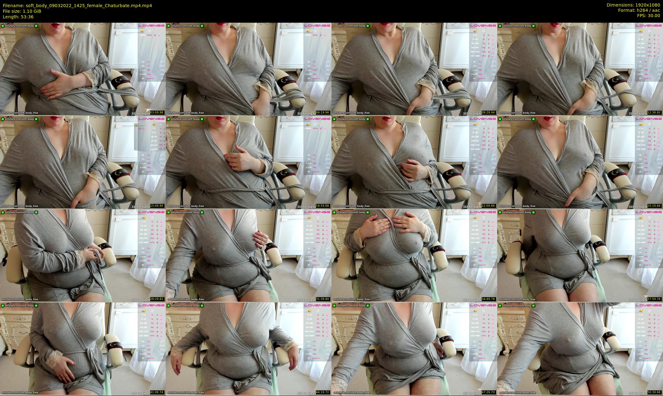 soft_body — 54 minute Chaturbate female cam show recording, 1080p, Mar 9, 2022
