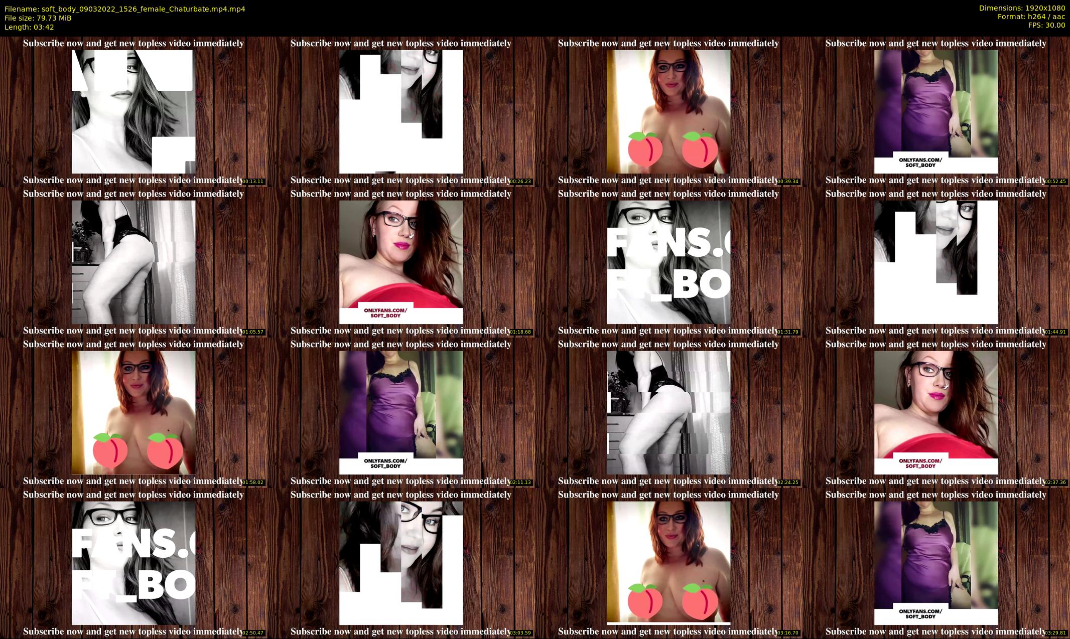 soft_body — 4 minute Chaturbate female cam show recording, 1080p, Mar 9, 2022