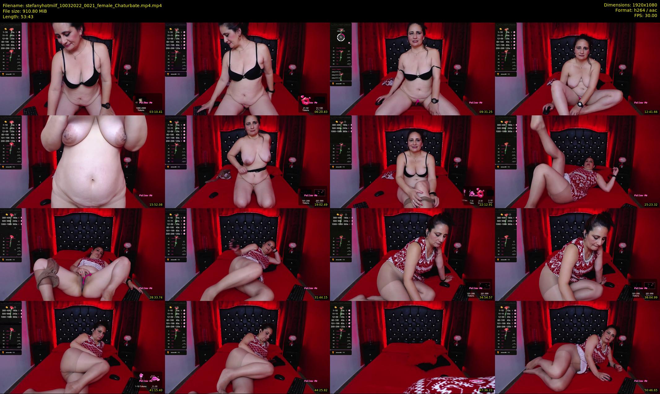 stefanyhotmilf — 54 minute Chaturbate female cam show recording, 1080p, Mar 10, 2022