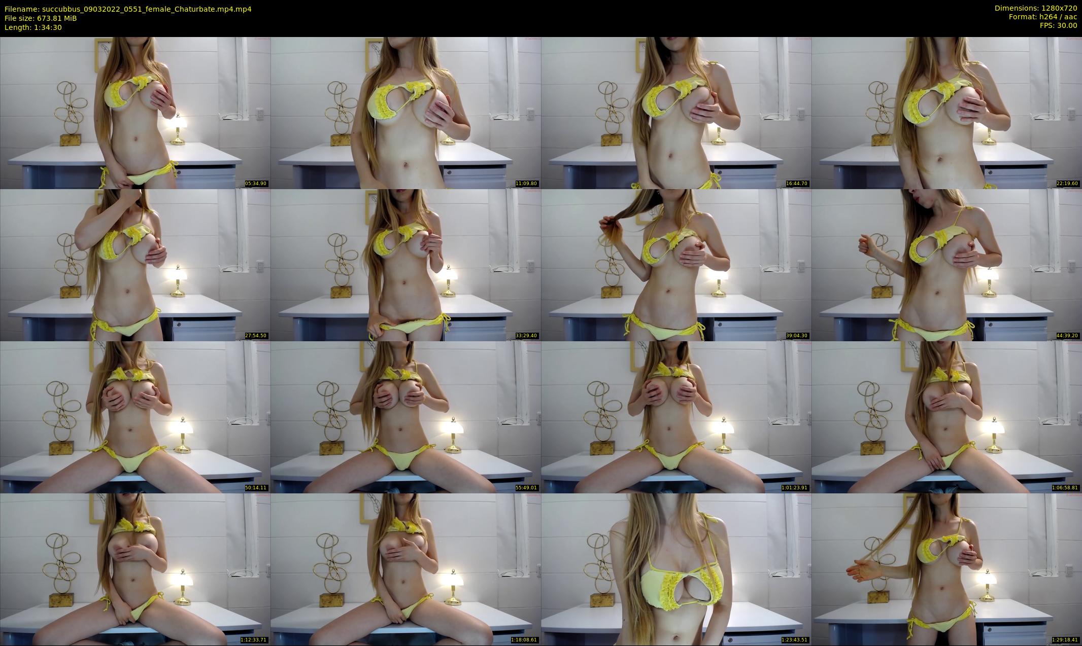 succubbus — 95 minute Chaturbate female cam show recording, 720p, Mar 9, 2022