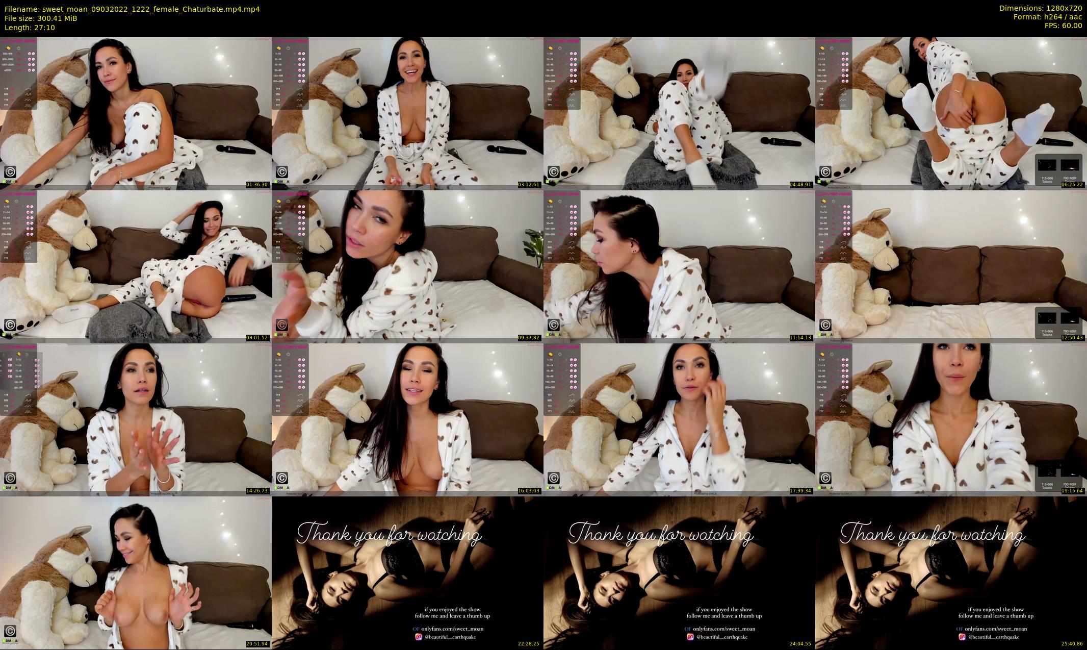 sweet_moan — 28 minute Chaturbate female cam show recording, 720p, Mar 9, 2022