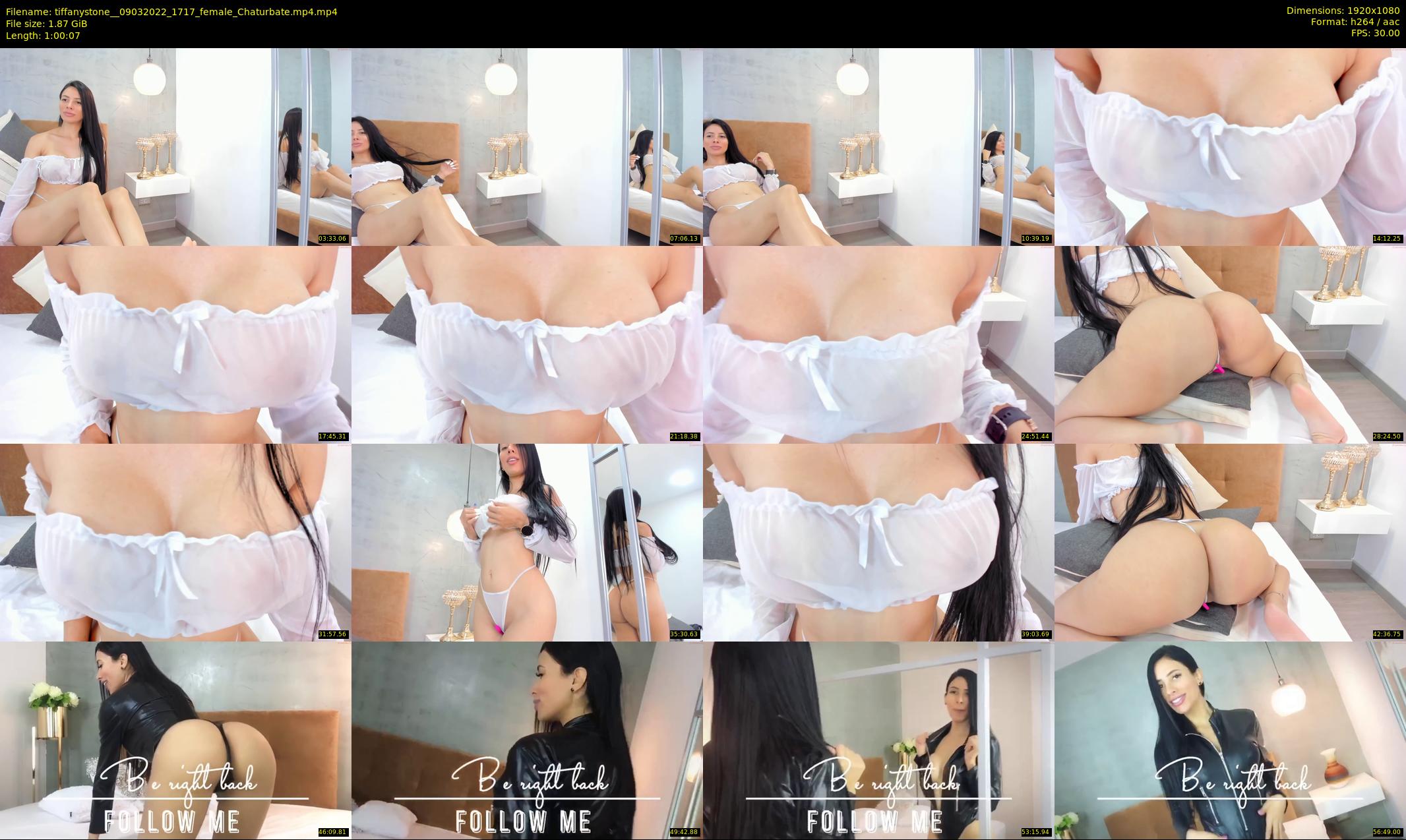 tiffanystone_ — 61 minute Chaturbate female cam show recording, 1080p, Mar 9, 2022