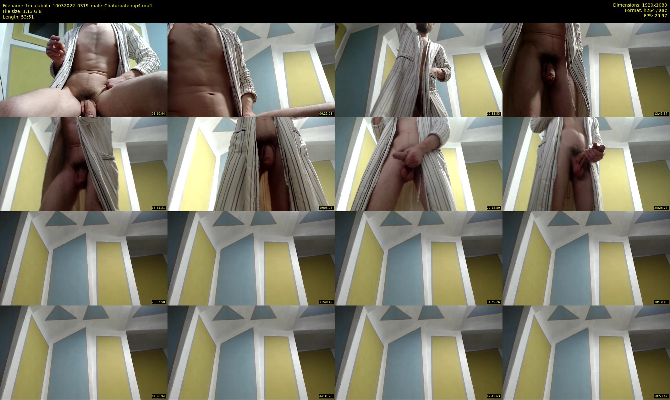 tralalabala — 54 minute Chaturbate male cam show recording, 1080p, Mar 10, 2022
