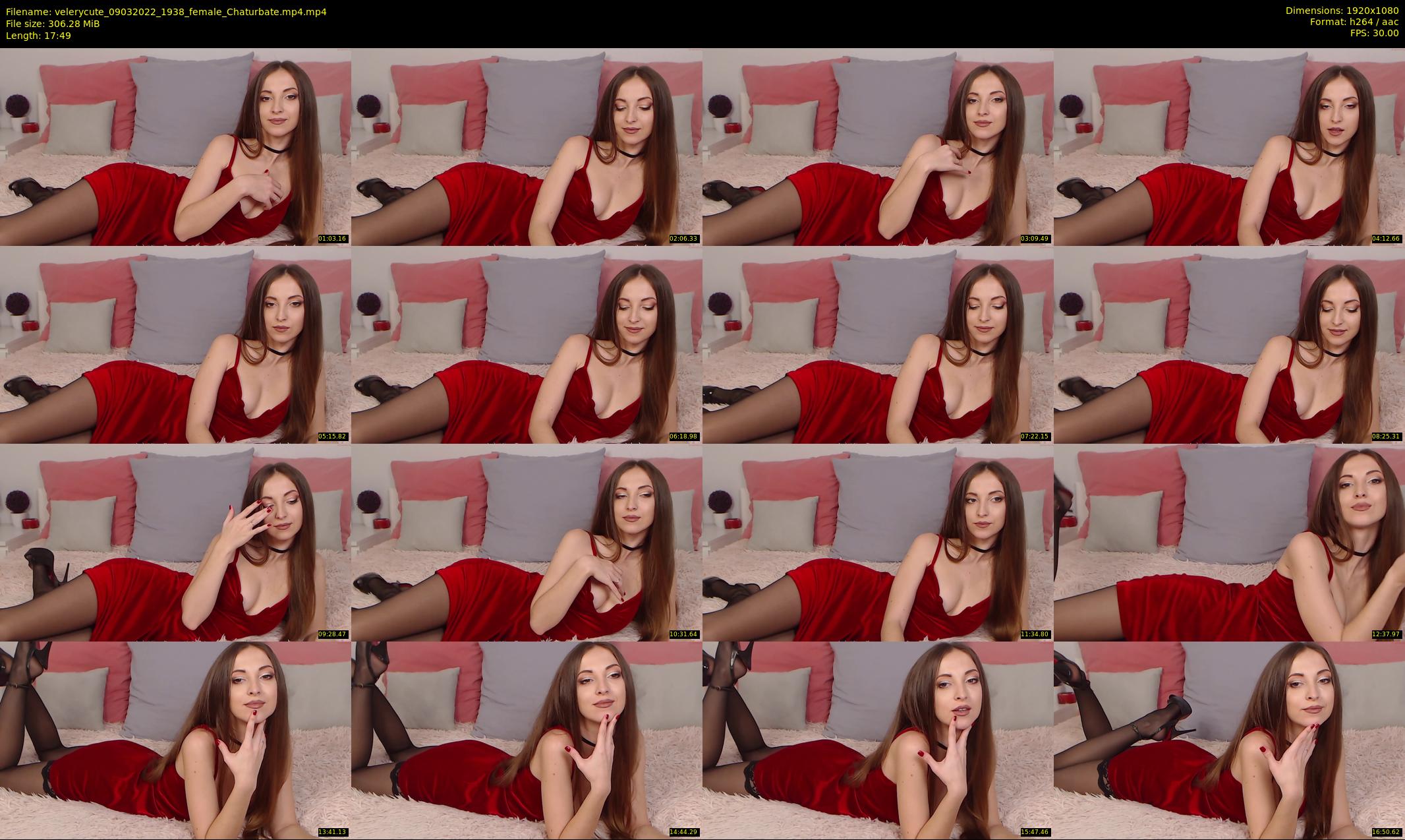velerycute — 18 minute Chaturbate female cam show recording, 1080p, Mar 9, 2022