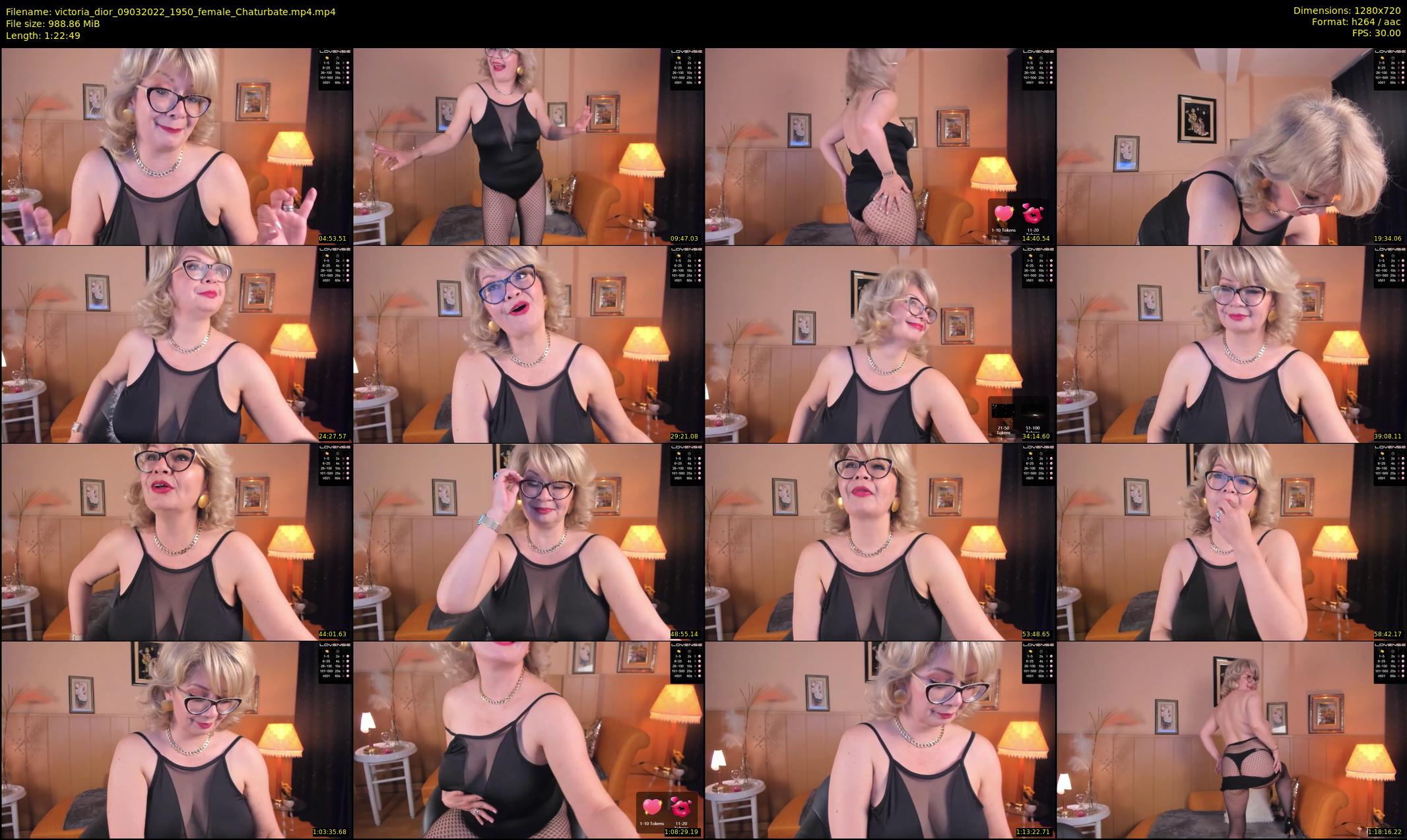 victoria_dior — 83 minute Chaturbate female cam show recording, 720p, Mar 9, 2022