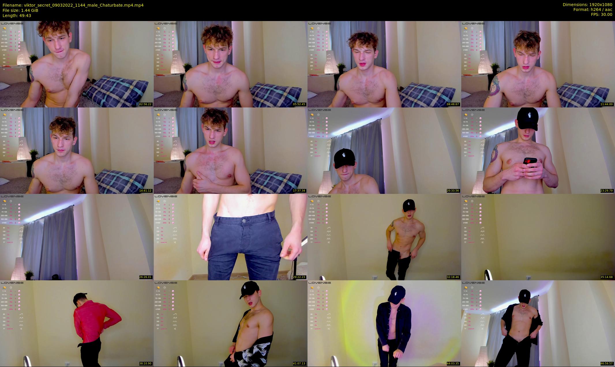 viktor_secret — 50 minute Chaturbate male cam show recording, 1080p, Mar 9, 2022