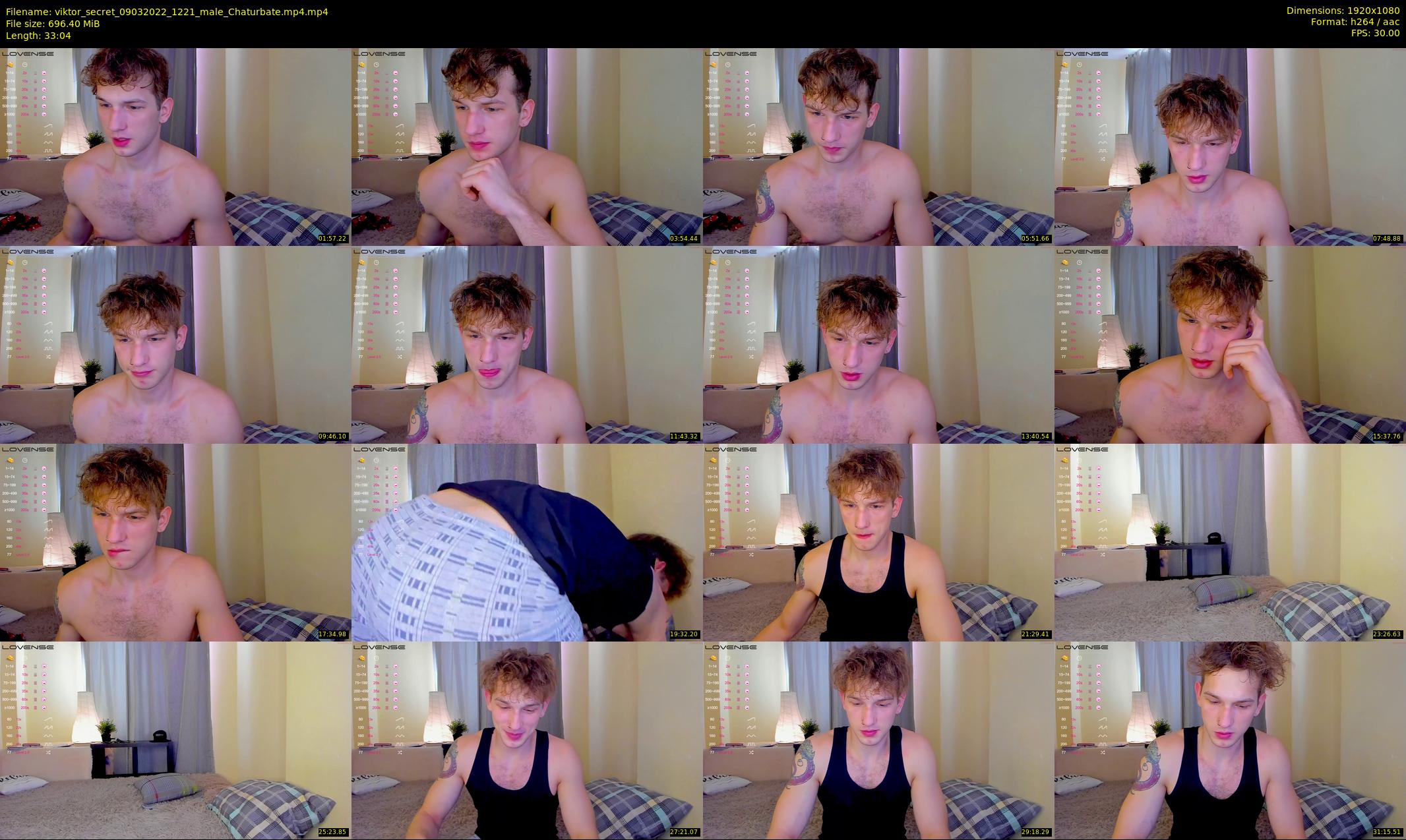 viktor_secret — 34 minute Chaturbate male cam show recording, 1080p, Mar 9, 2022