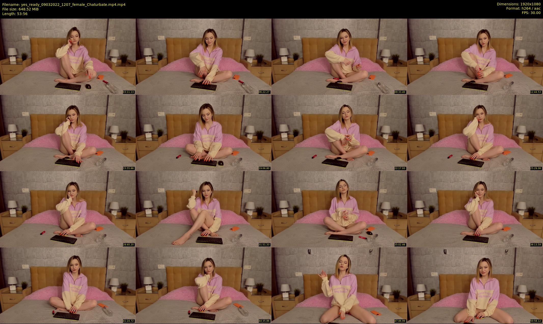 yes_ready — 54 minute Chaturbate female cam show recording, 1080p, Mar 9, 2022