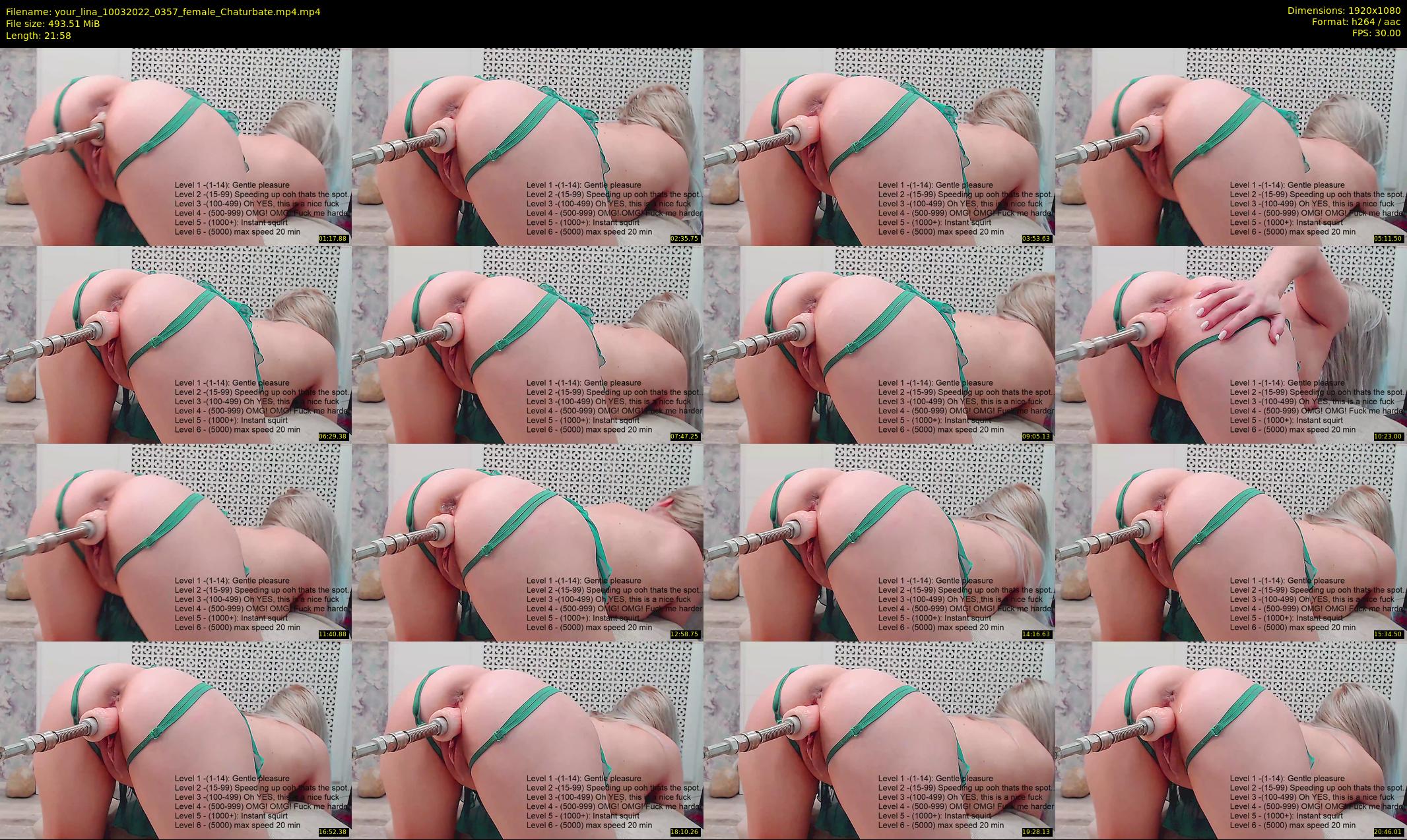 your_lina — 22 minute Chaturbate female cam show recording, 1080p, Mar 10, 2022
