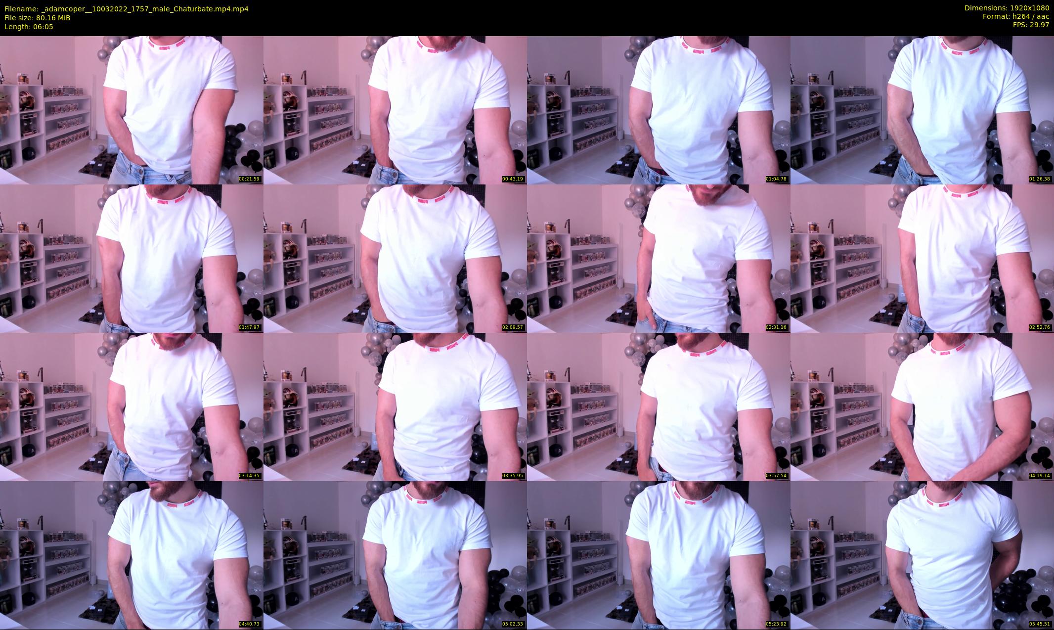 _adamcoper_ — 7 minute Chaturbate male cam show recording, 1080p, Mar 10, 2022