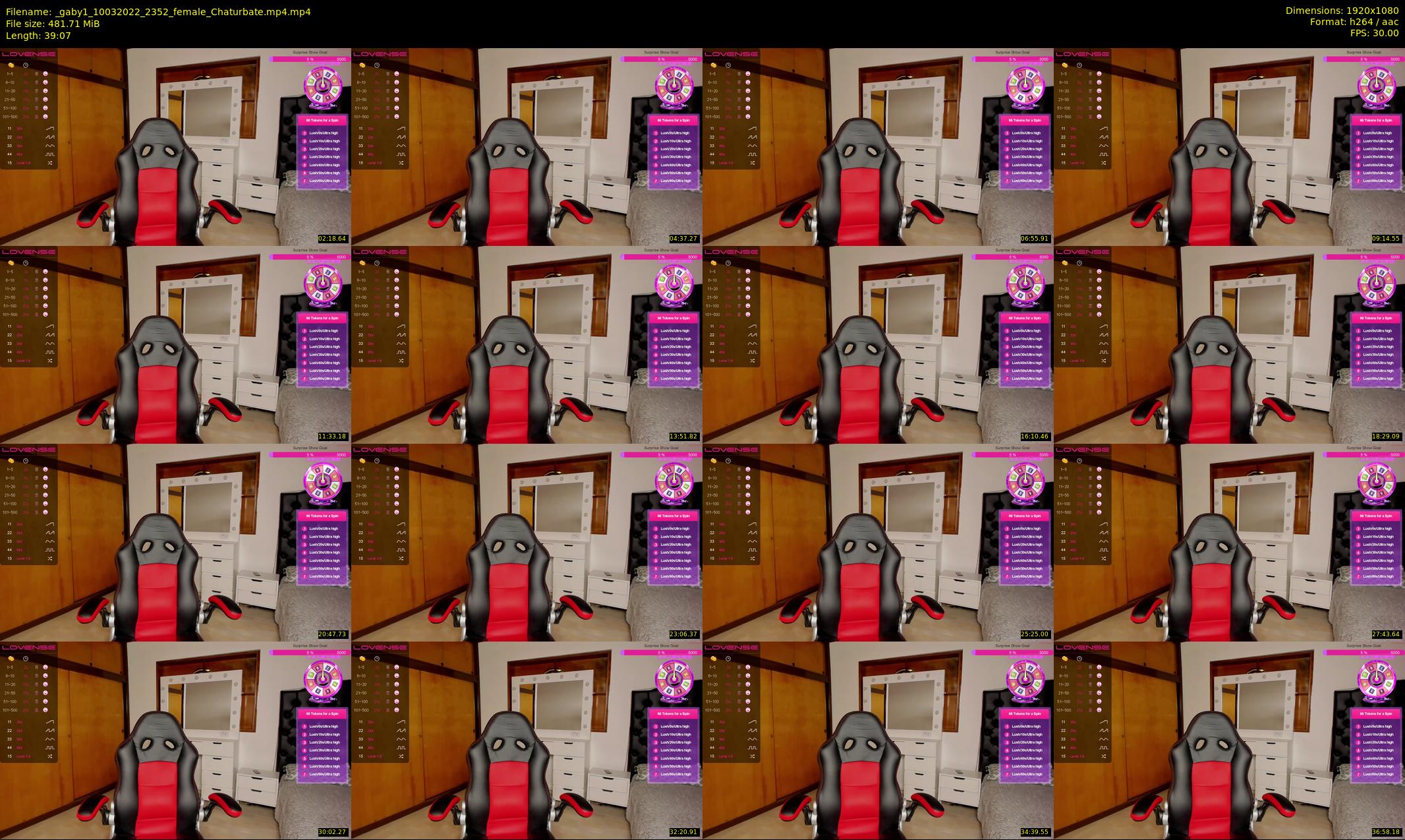 _gaby1 — 40 minute Chaturbate female cam show recording, 1080p, Mar 10, 2022
