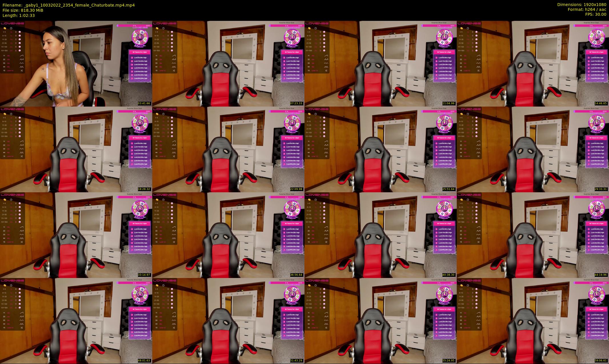 _gaby1 — 63 minute Chaturbate female cam show recording, 1080p, Mar 10, 2022