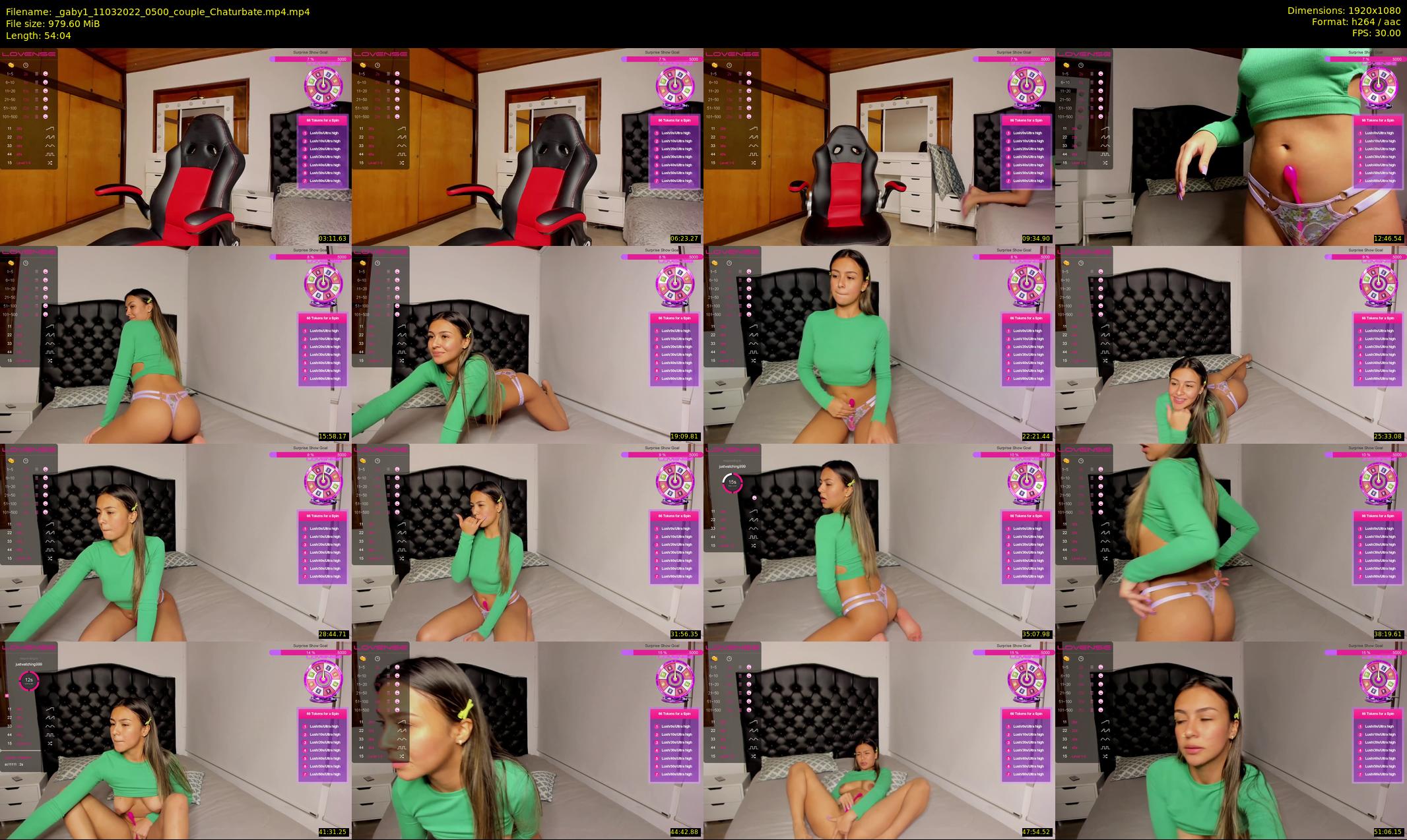 _gaby1 — 55 minute Chaturbate female cam show recording, 1080p, Mar 11, 2022
