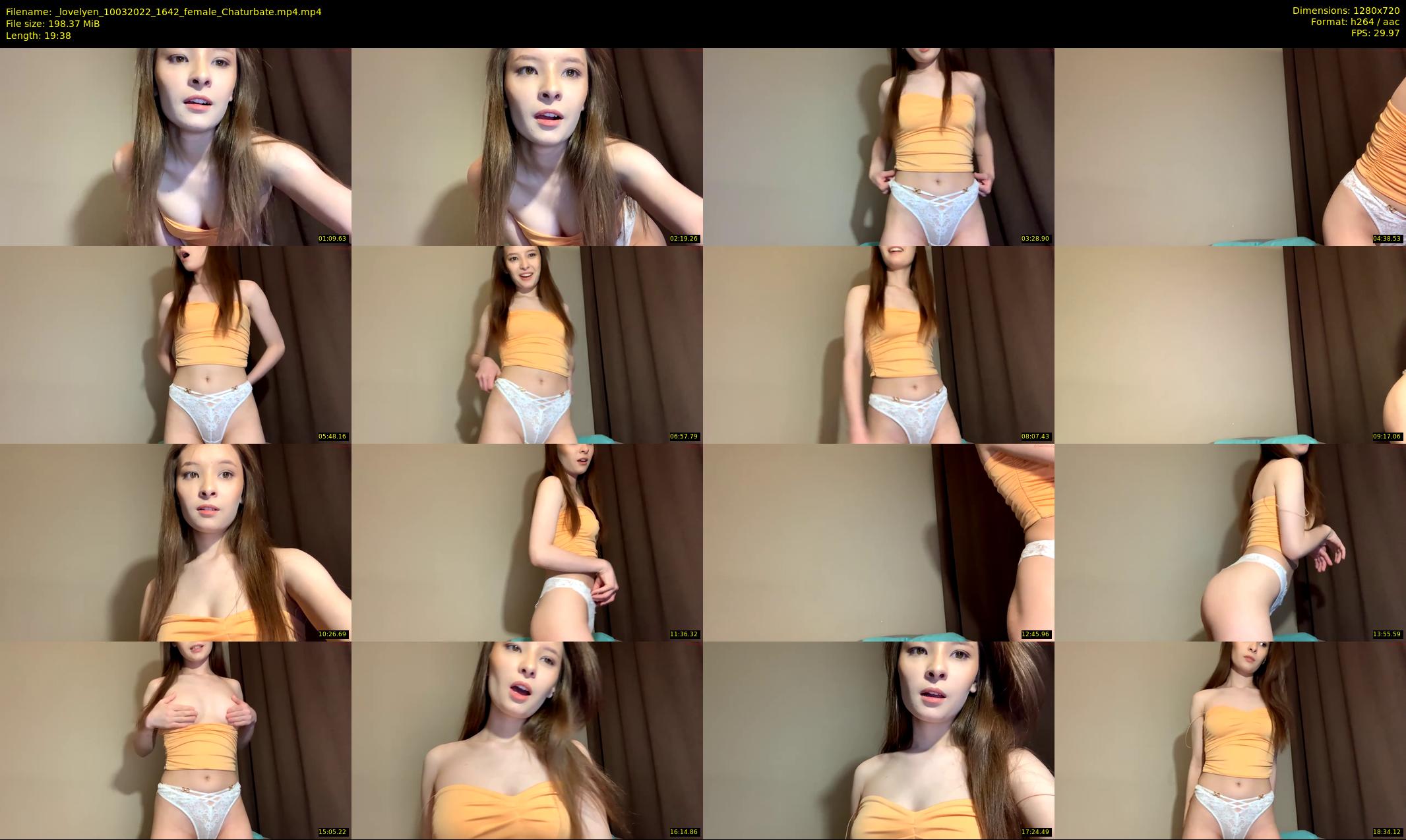 _lovelyen — 20 minute Chaturbate female cam show recording, 720p, Mar 10, 2022