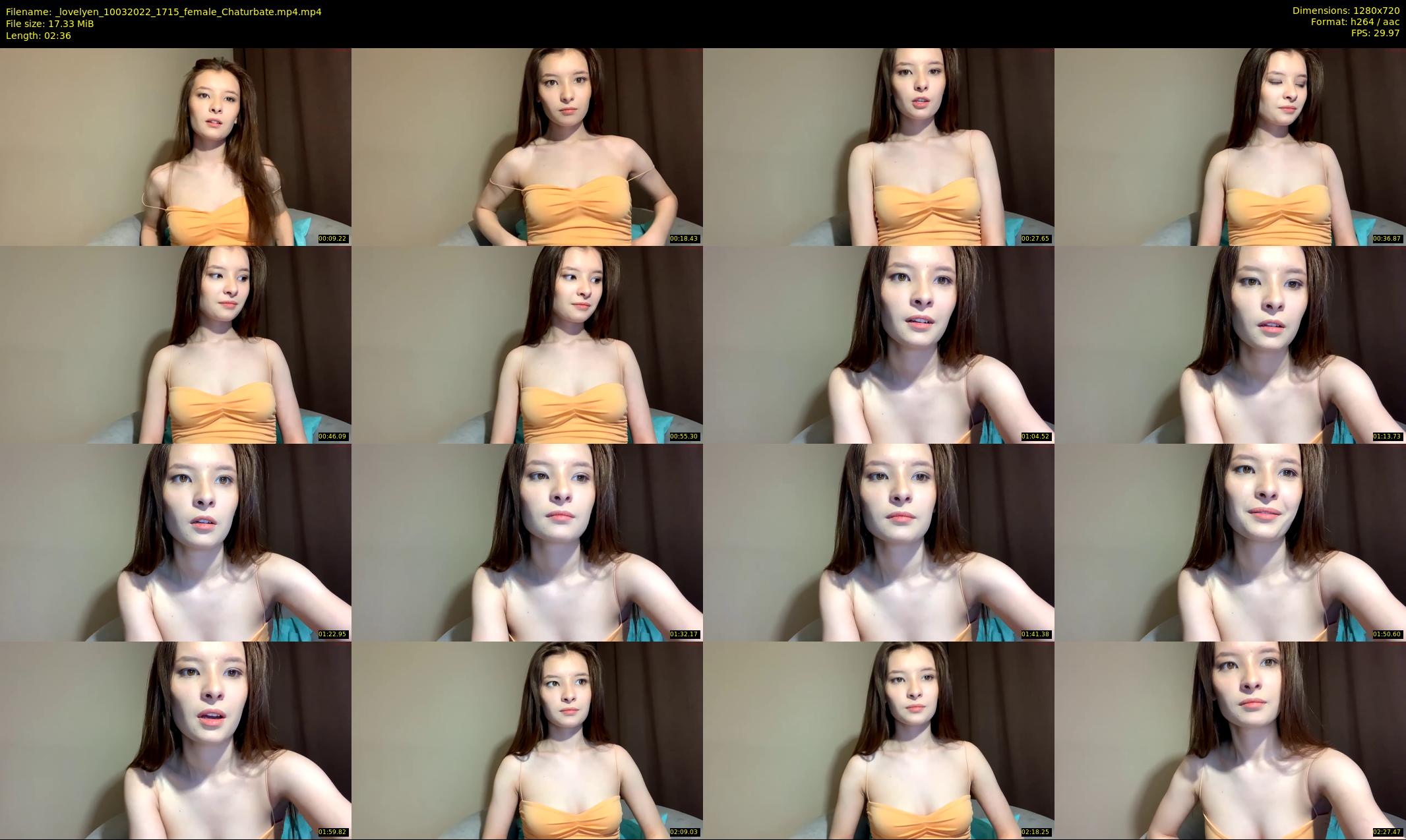 _lovelyen — 3 minute Chaturbate female cam show recording, 720p, Mar 10, 2022
