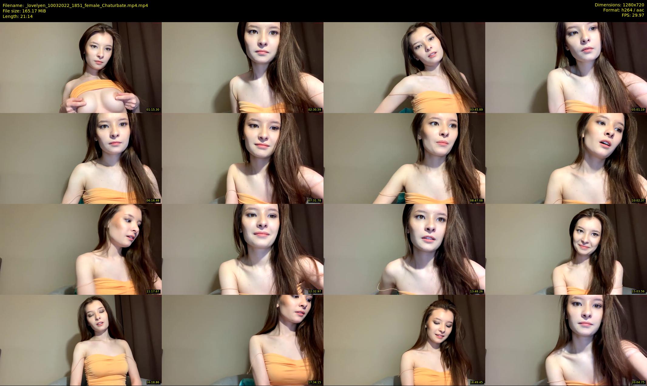 _lovelyen — 22 minute Chaturbate female cam show recording, 720p, Mar 10, 2022