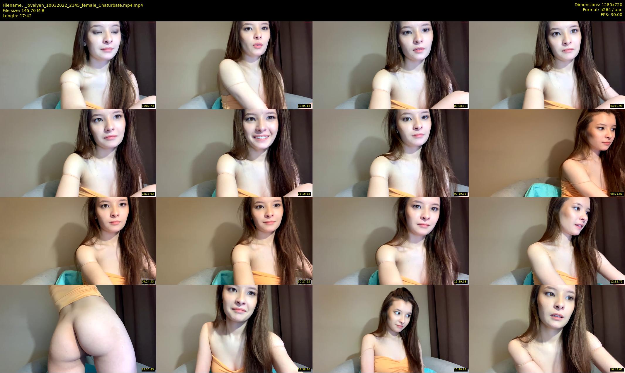 _lovelyen — 18 minute Chaturbate female cam show recording, 720p, Mar 10, 2022