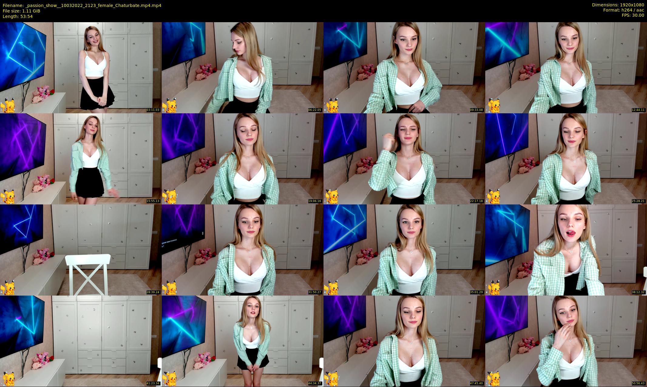 _passion_show_ — 54 minute Chaturbate couple cam show recording, 1080p, Mar 10, 2022