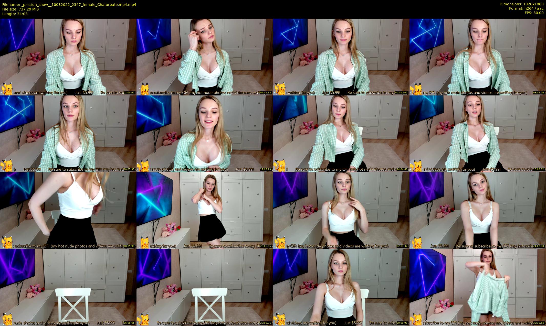 _passion_show_ — 35 minute Chaturbate couple cam show recording, 1080p, Mar 10, 2022
