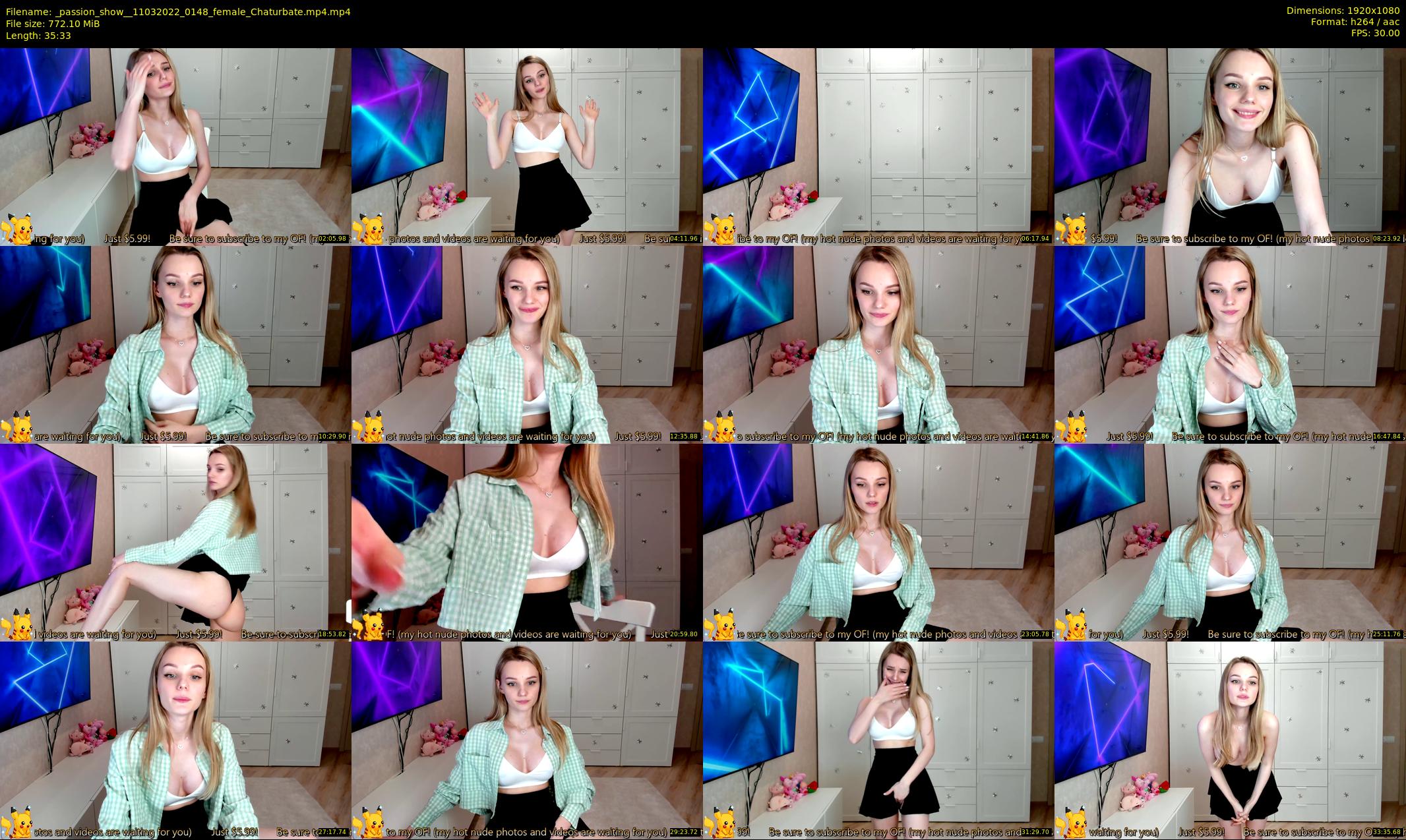 _passion_show_ — 36 minute Chaturbate couple cam show recording, 1080p, Mar 11, 2022