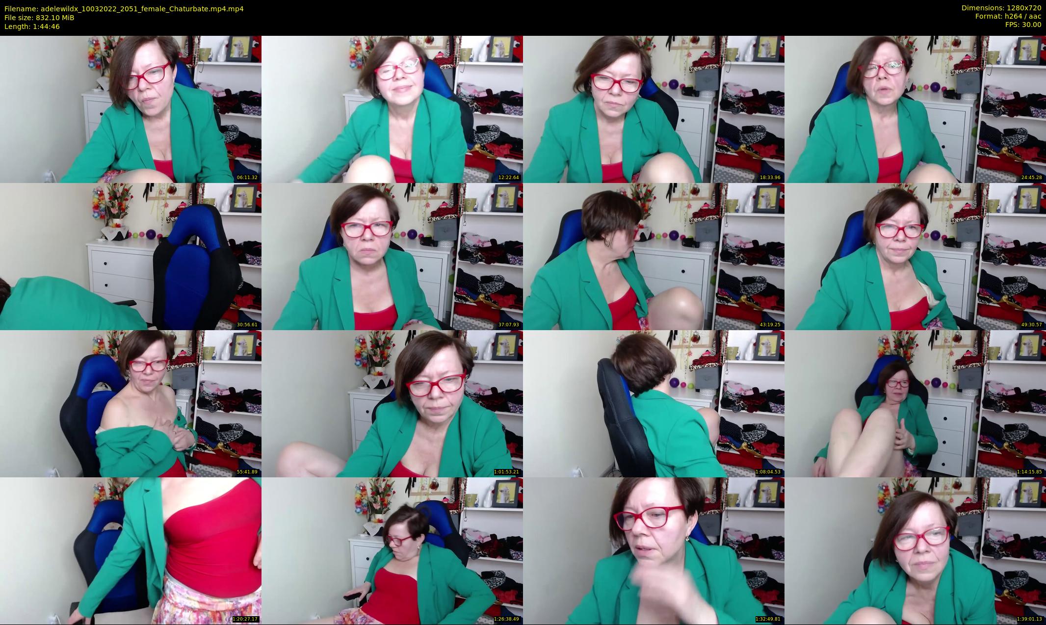 adelewildx — 105 minute Chaturbate female cam show recording, 720p, Mar 10, 2022