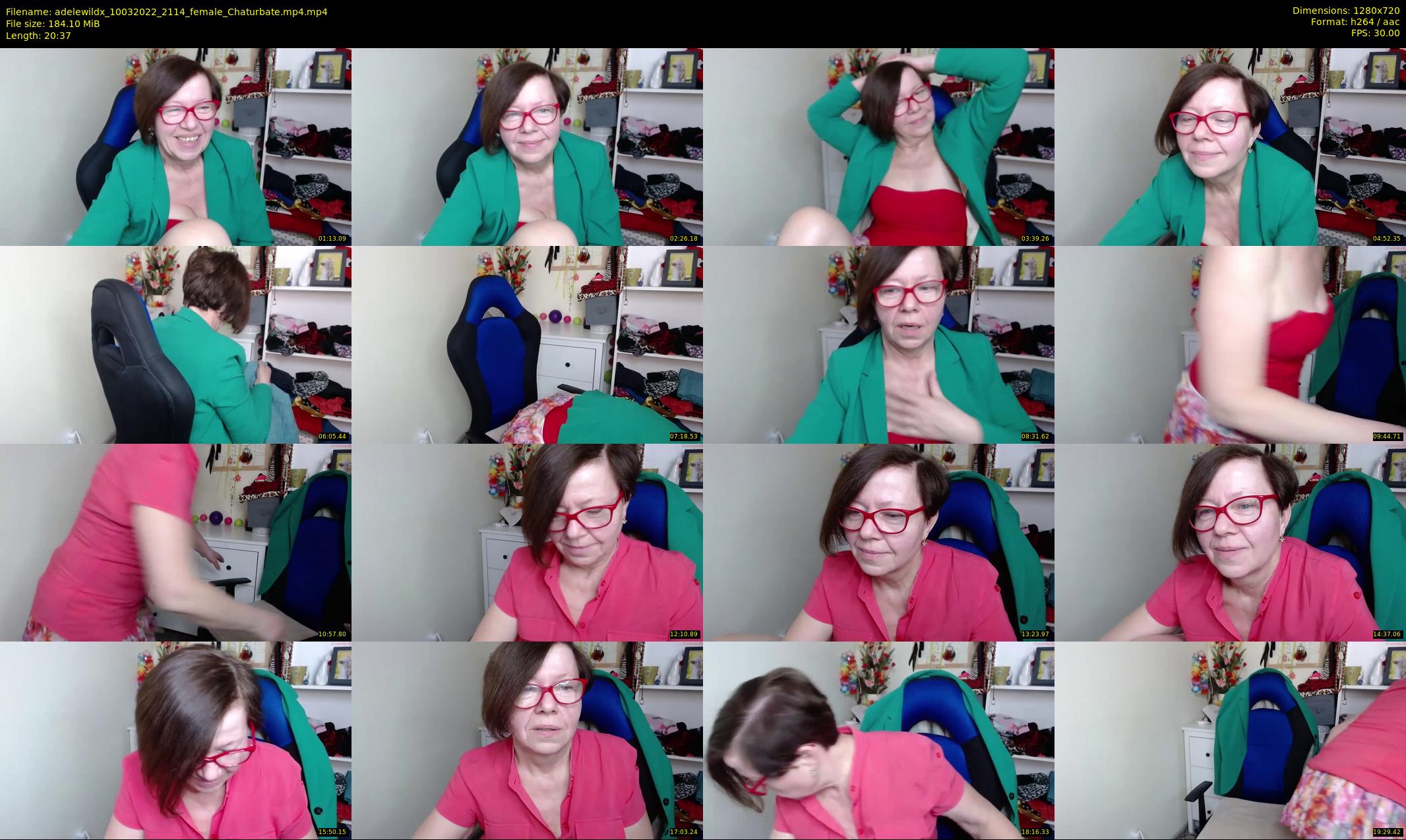 adelewildx — 21 minute Chaturbate female cam show recording, 720p, Mar 10, 2022