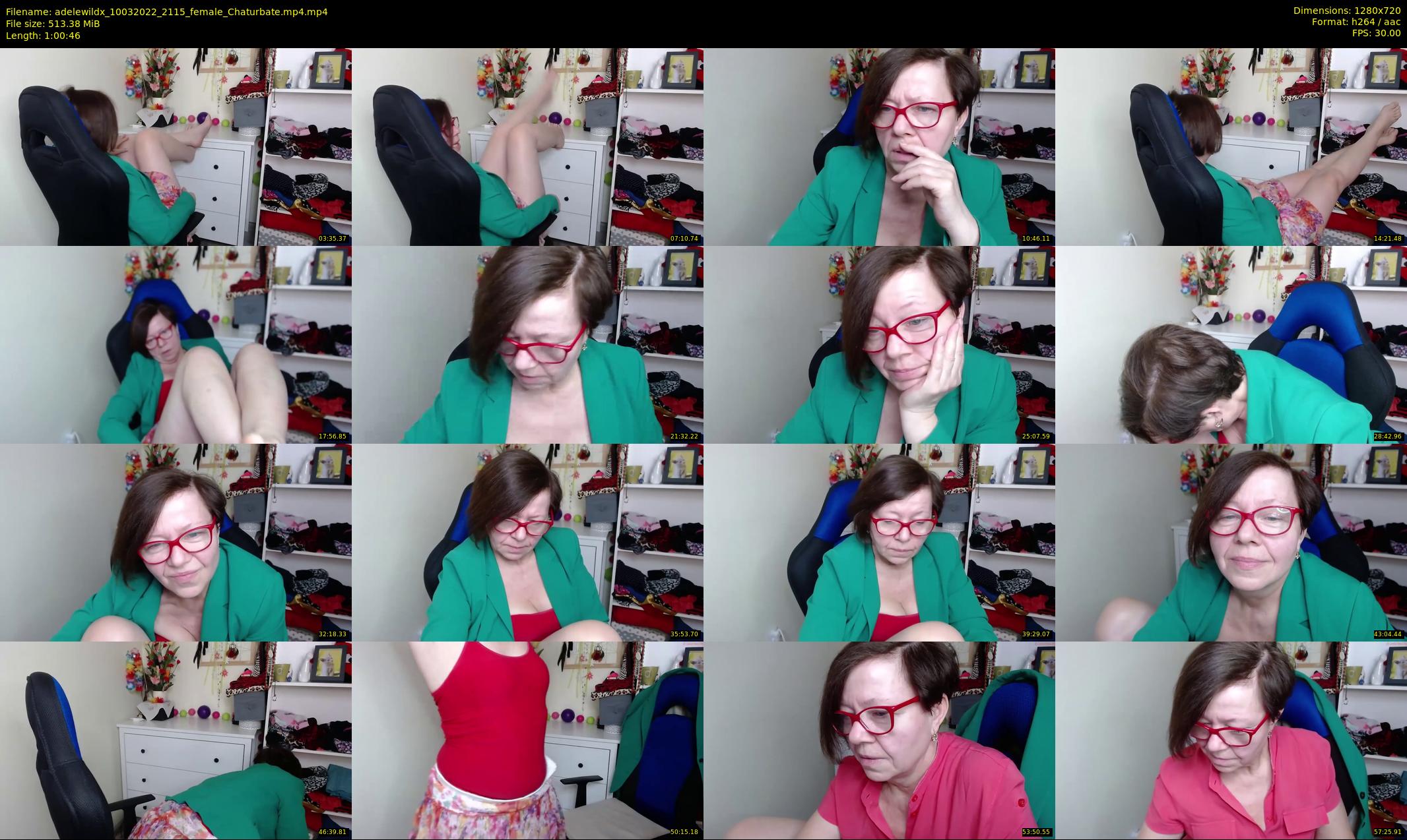 adelewildx — 61 minute Chaturbate female cam show recording, 720p, Mar 10, 2022
