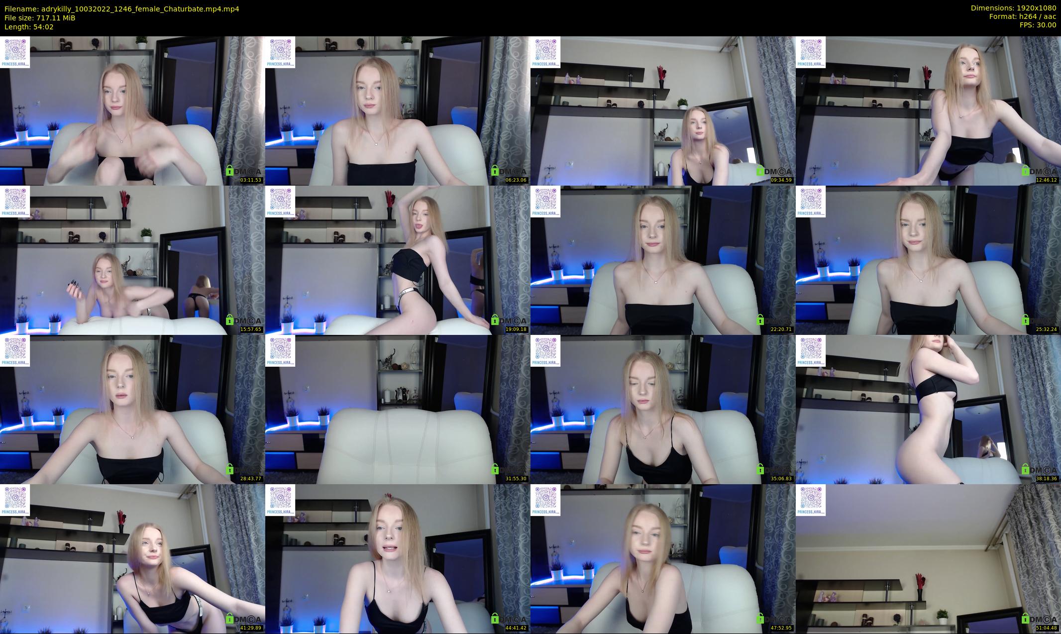 adrykilly — 55 minute Chaturbate female cam show recording, 1080p, Mar 10, 2022