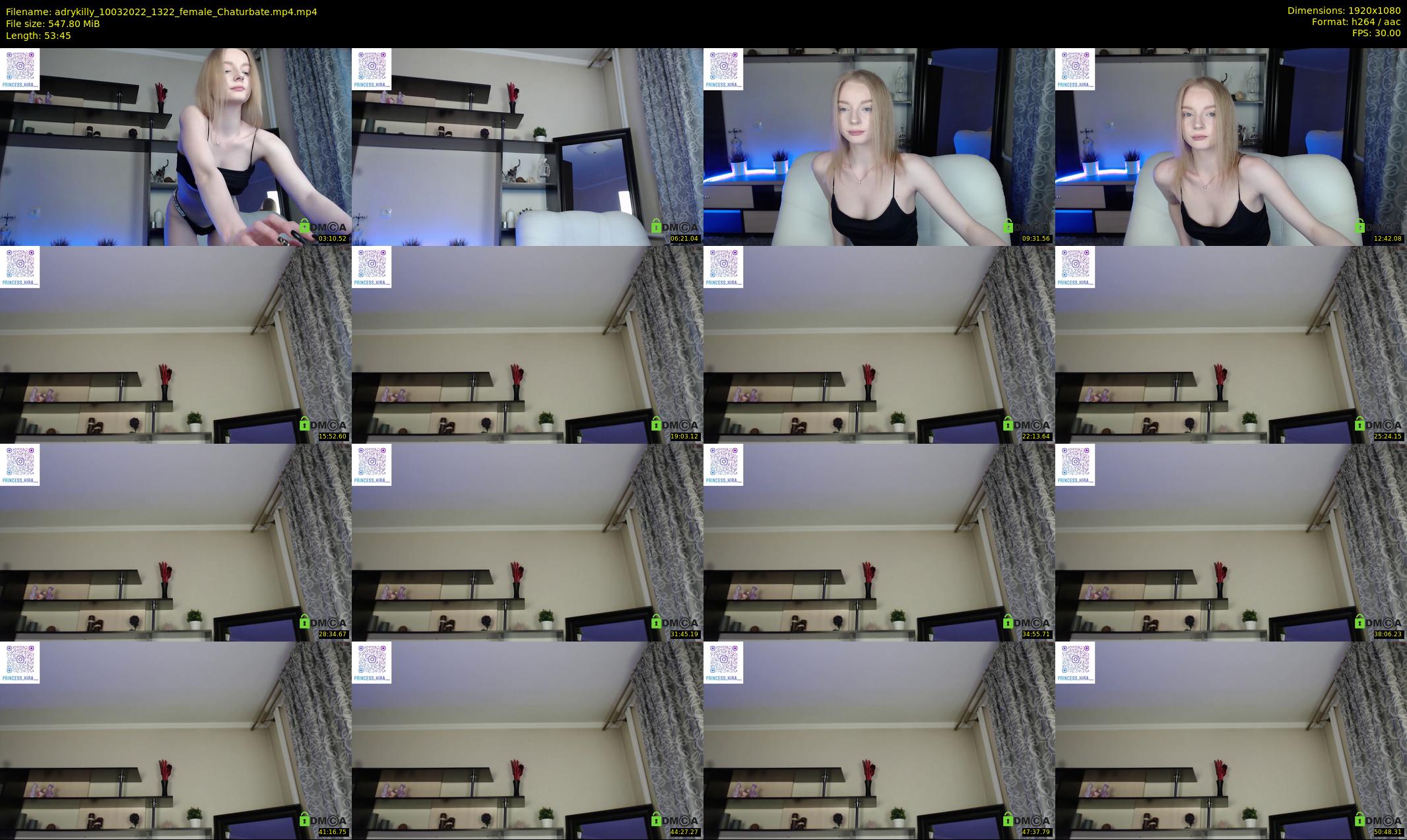 adrykilly — 54 minute Chaturbate female cam show recording, 1080p, Mar 10, 2022