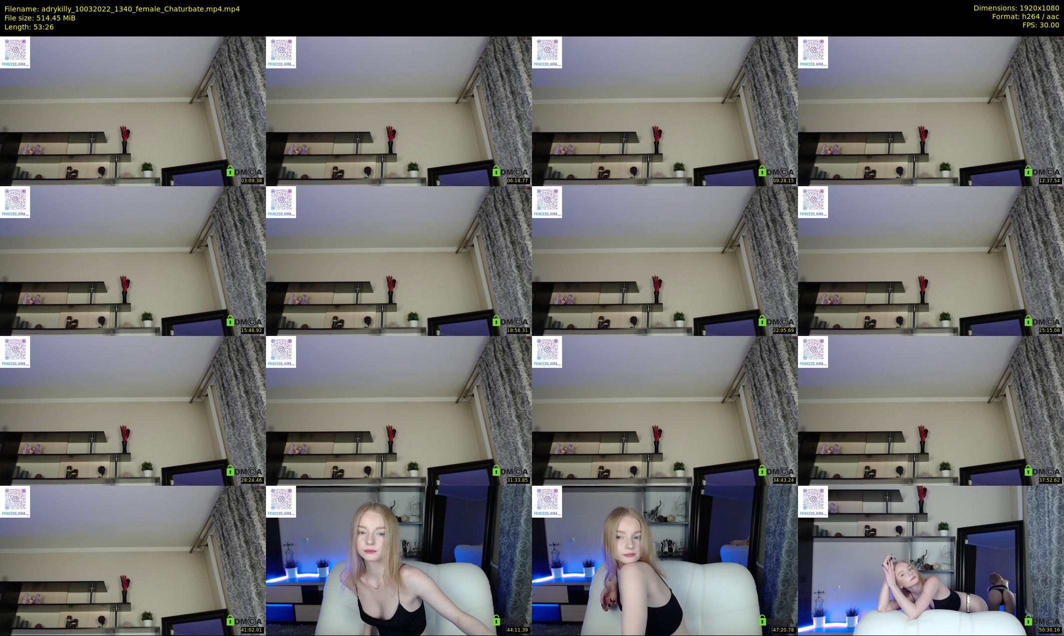 adrykilly — 54 minute Chaturbate female cam show recording, 1080p, Mar 10, 2022