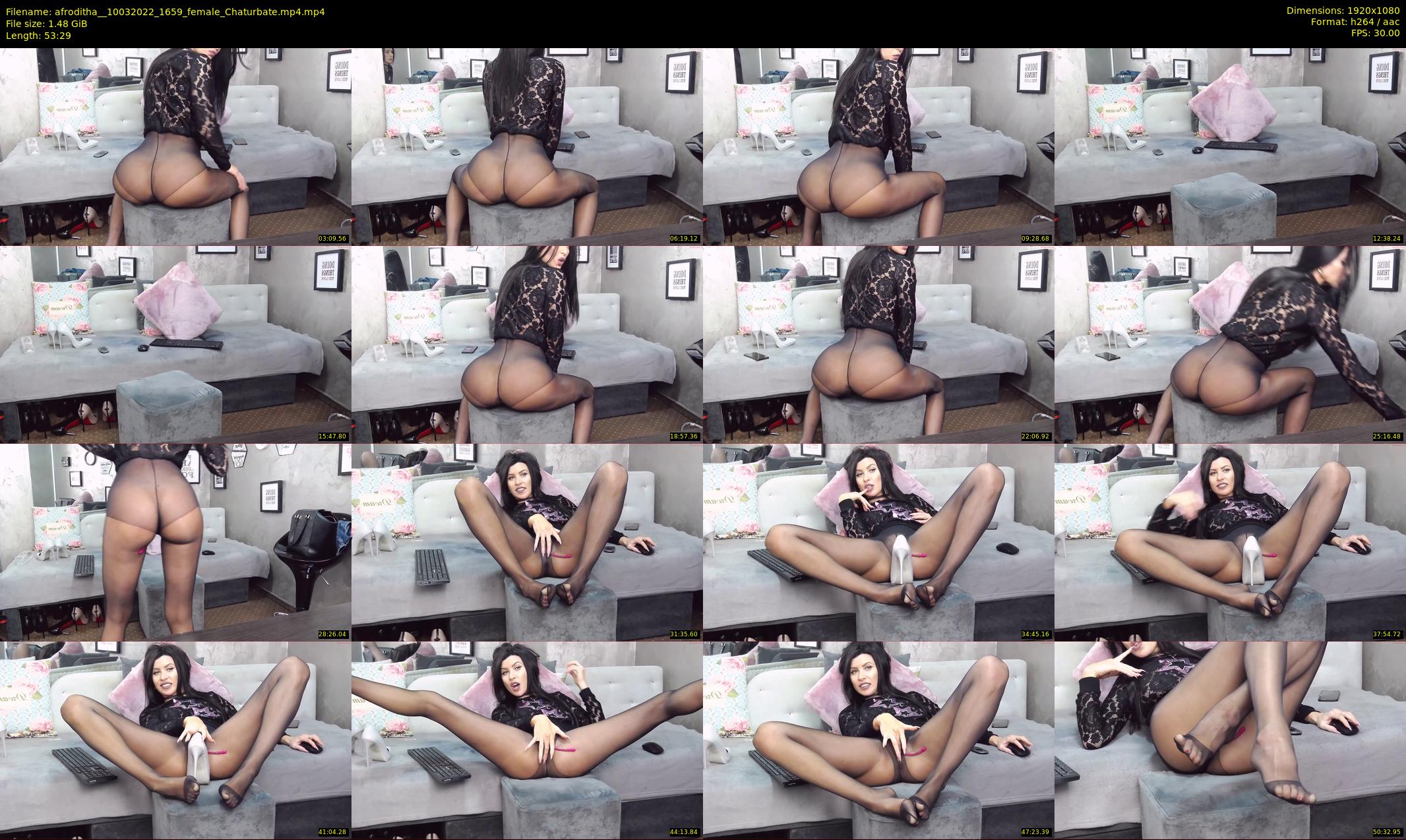 afroditha_ — 54 minute Chaturbate female cam show recording, 1080p, Mar 10, 2022
