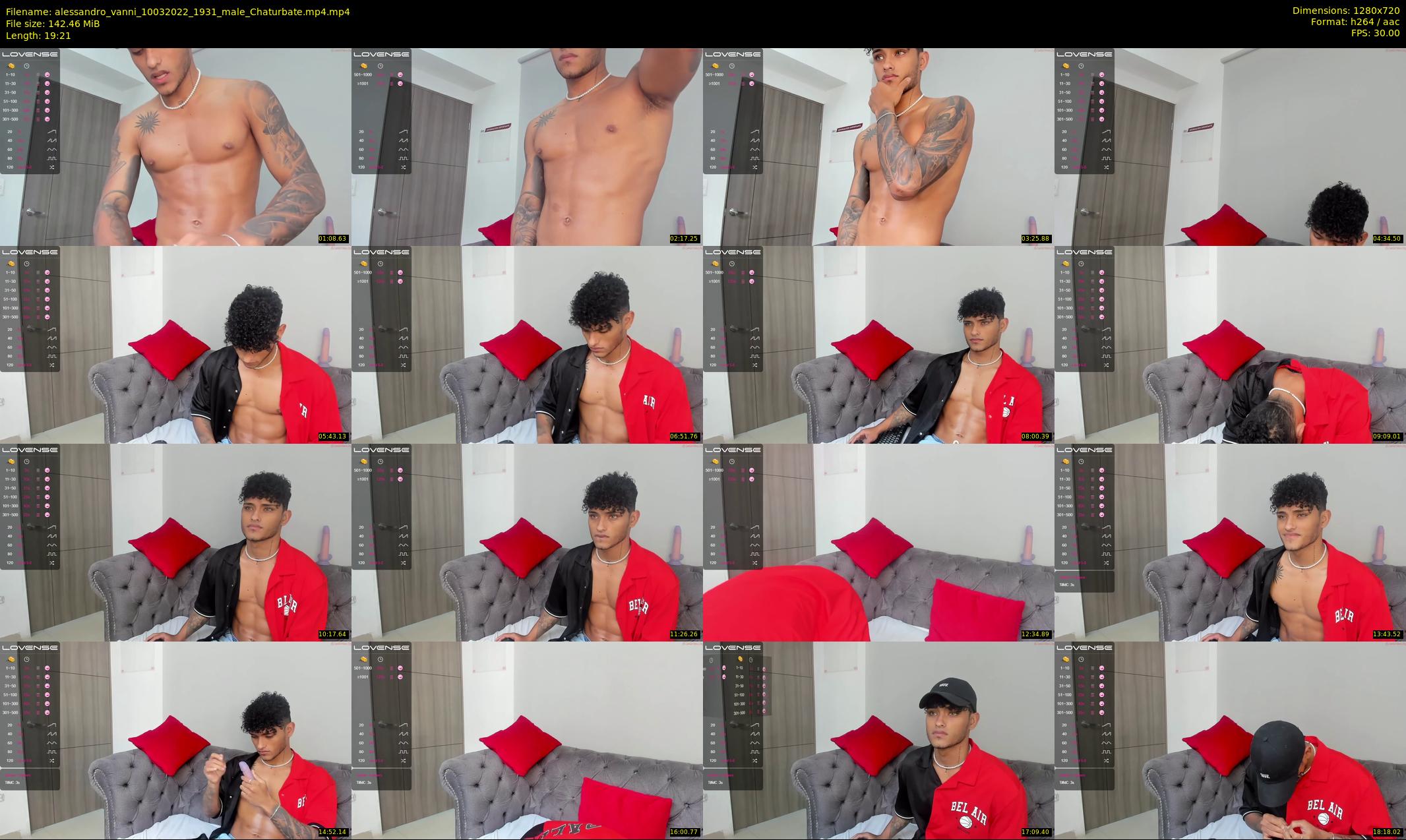 alessandro_vanni — 20 minute Chaturbate male cam show recording, 720p, Mar 10, 2022