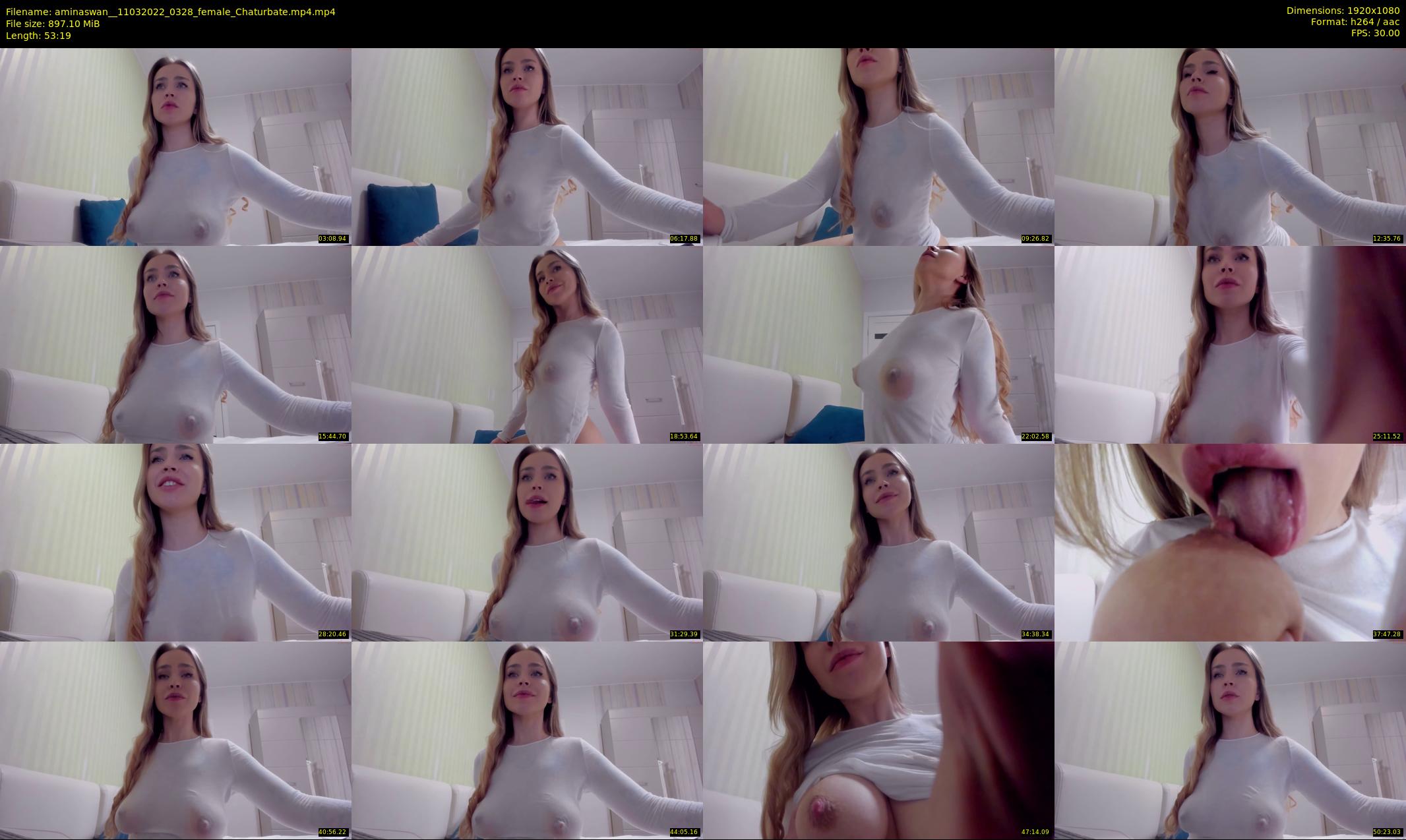 aminaswan_ — 54 minute Chaturbate female cam show recording, 1080p, Mar 11, 2022