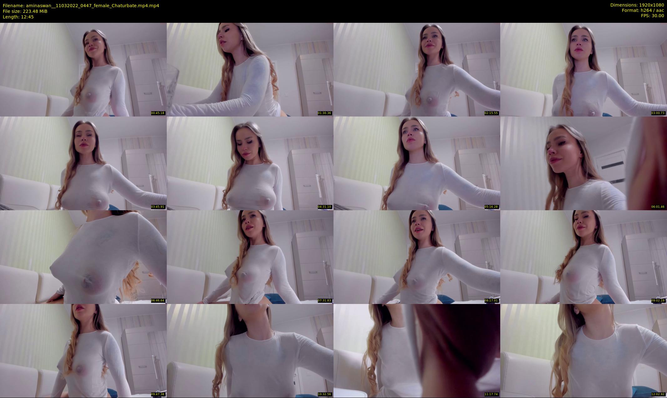 aminaswan_ — 13 minute Chaturbate female cam show recording, 1080p, Mar 11, 2022