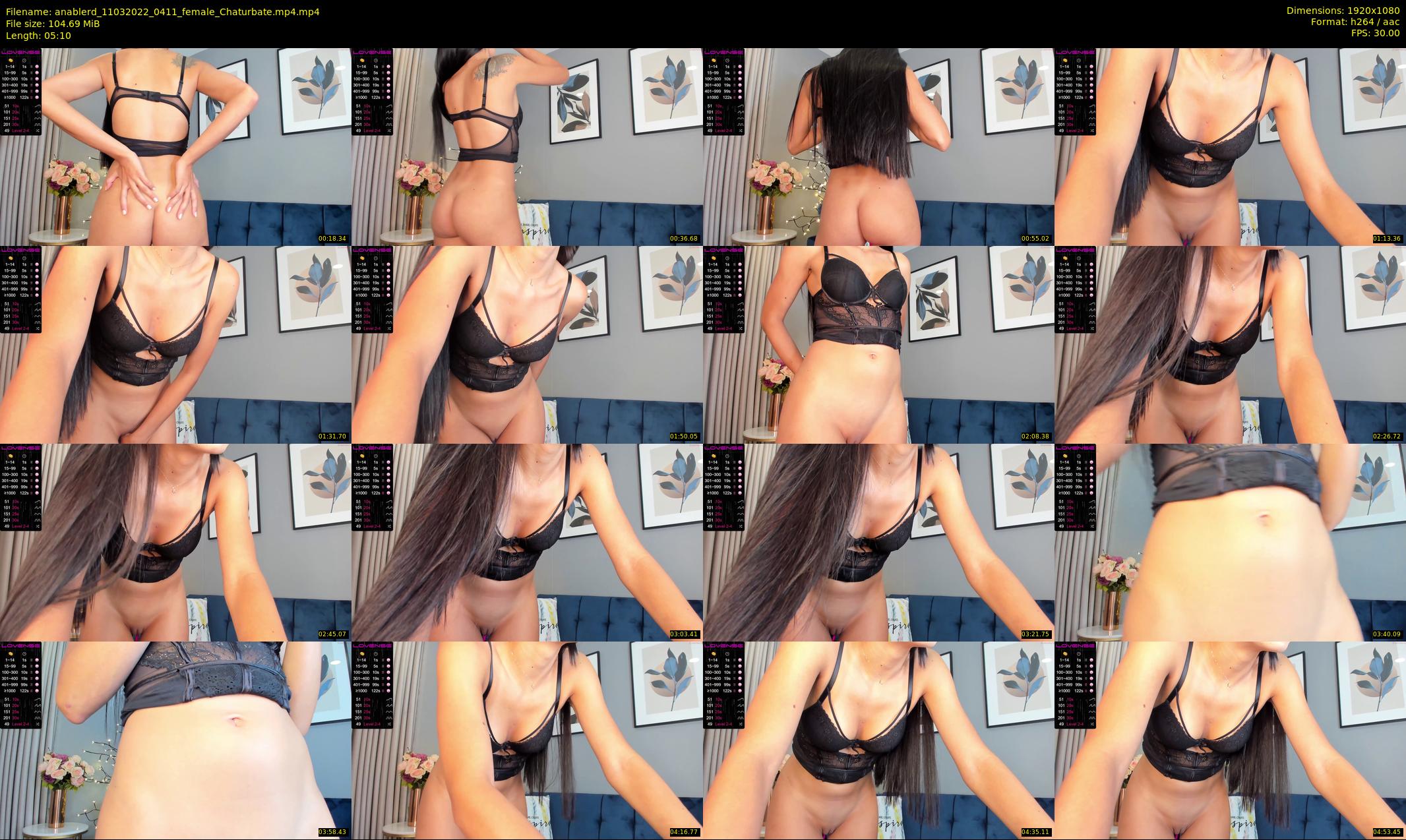 anablerd — 6 minute Chaturbate female cam show recording, 1080p, Mar 11, 2022