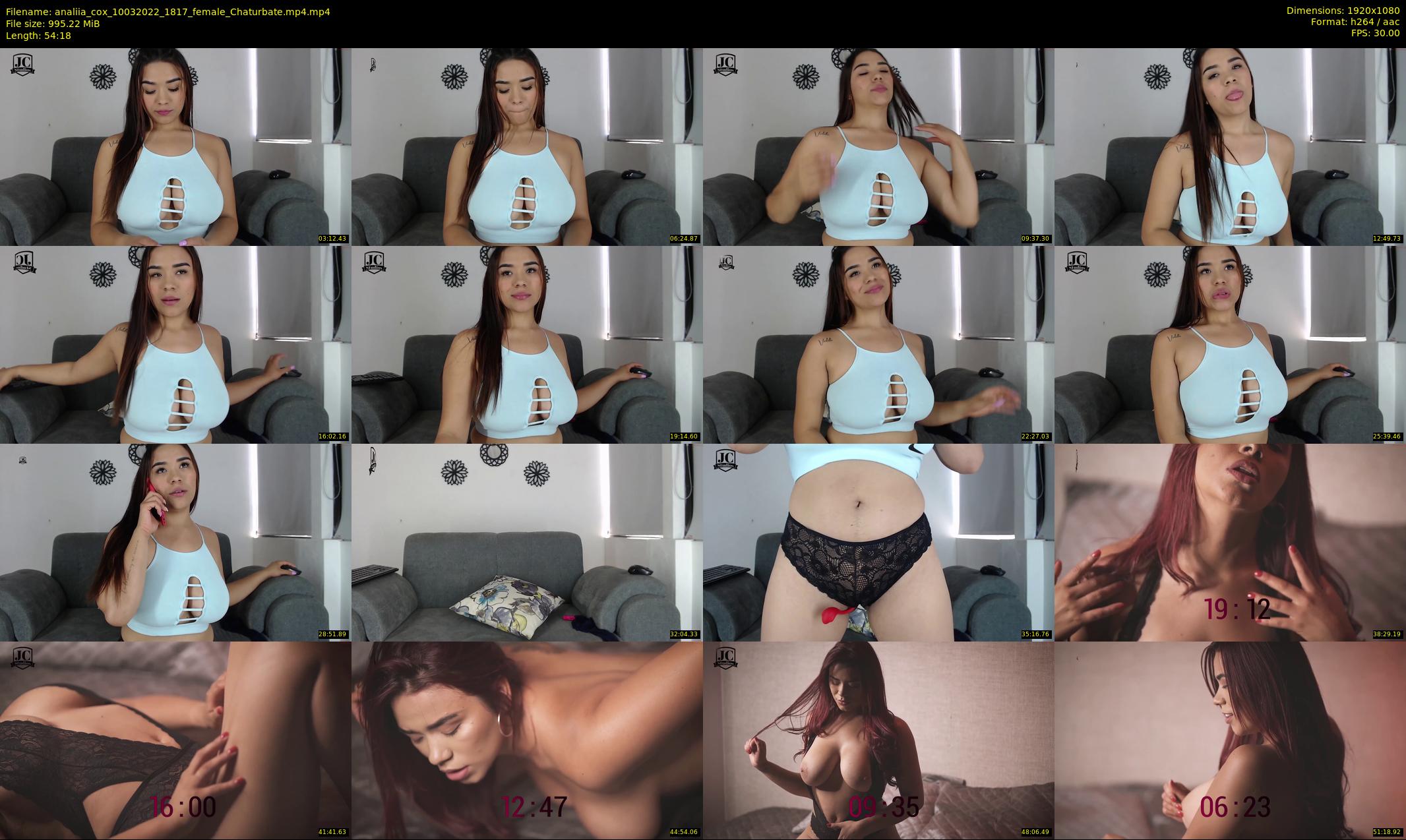 analiia_cox — 55 minute Chaturbate female cam show recording, 1080p, Mar 10, 2022