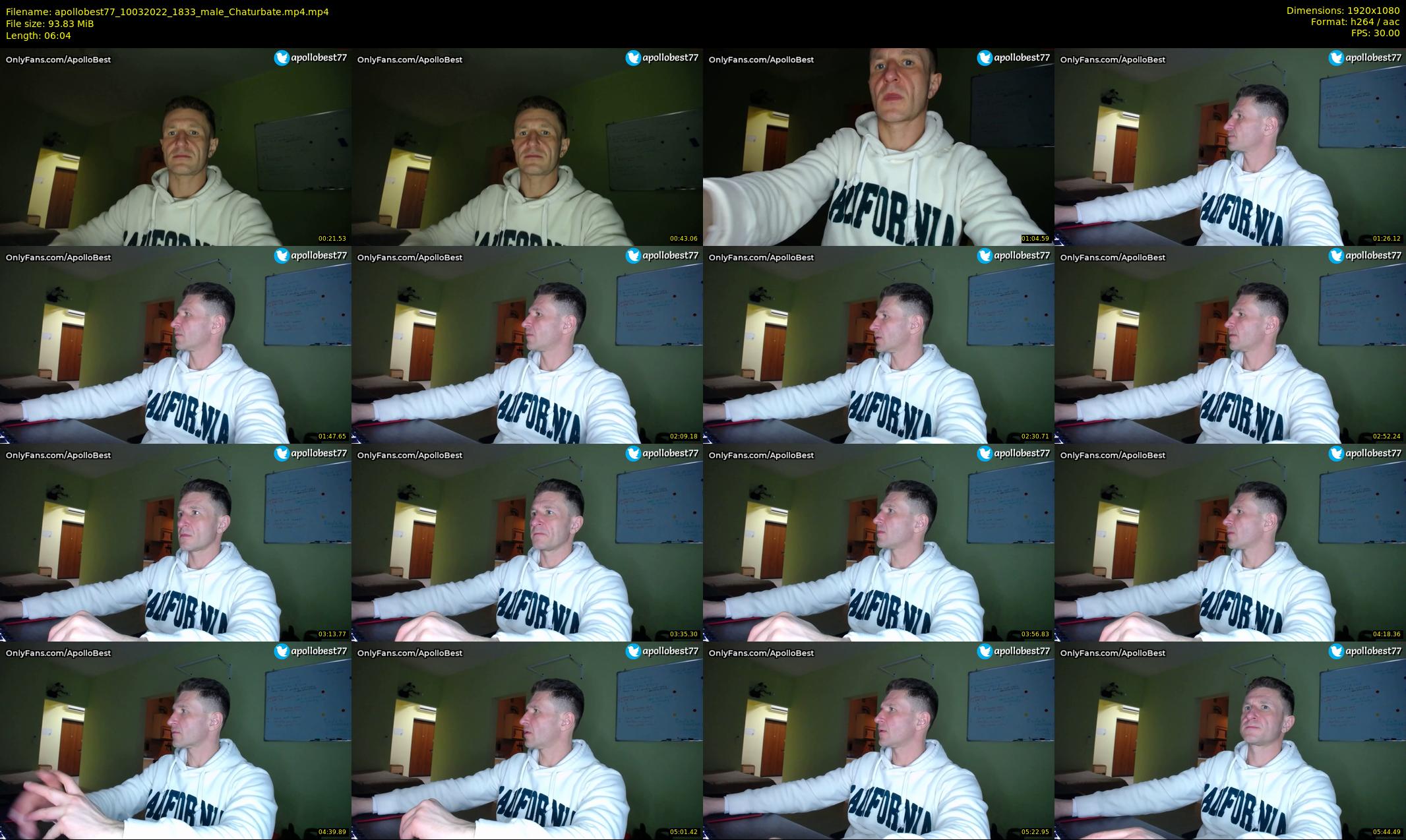apollobest77 — 7 minute Chaturbate male cam show recording, 1080p, Mar 10, 2022