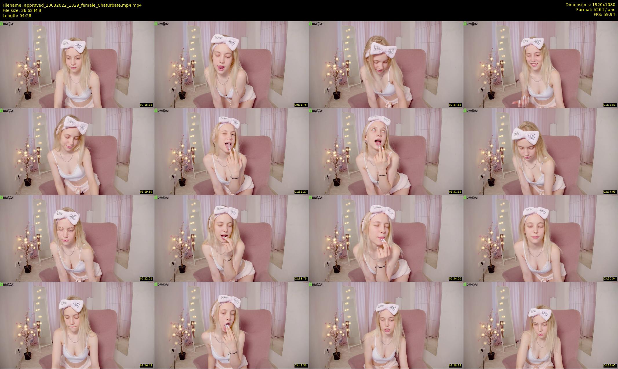 appr0ved — 5 minute Chaturbate female cam show recording, 1080p, Mar 10, 2022