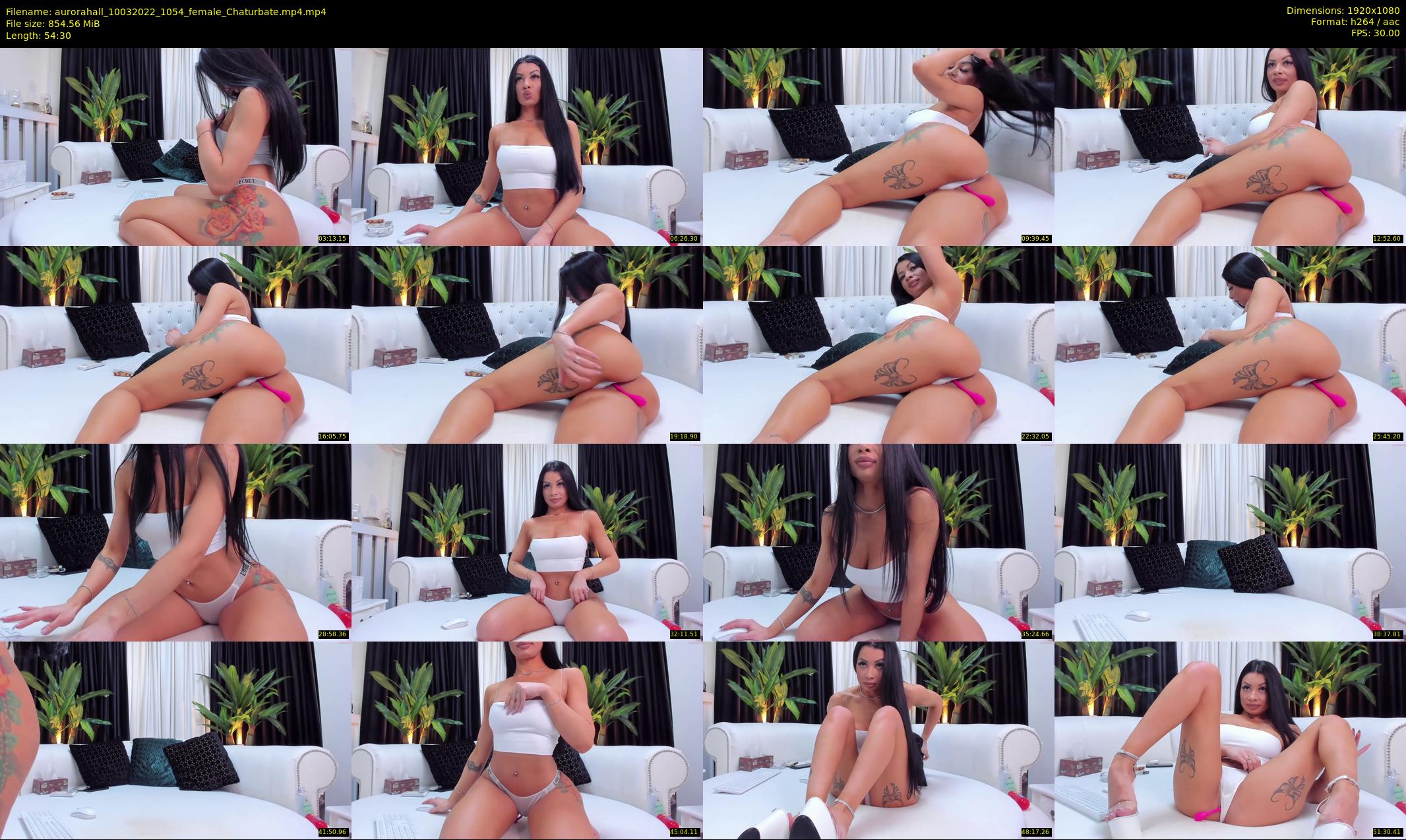 aurorahall — 55 minute Chaturbate female cam show recording, 1080p, Mar 10, 2022